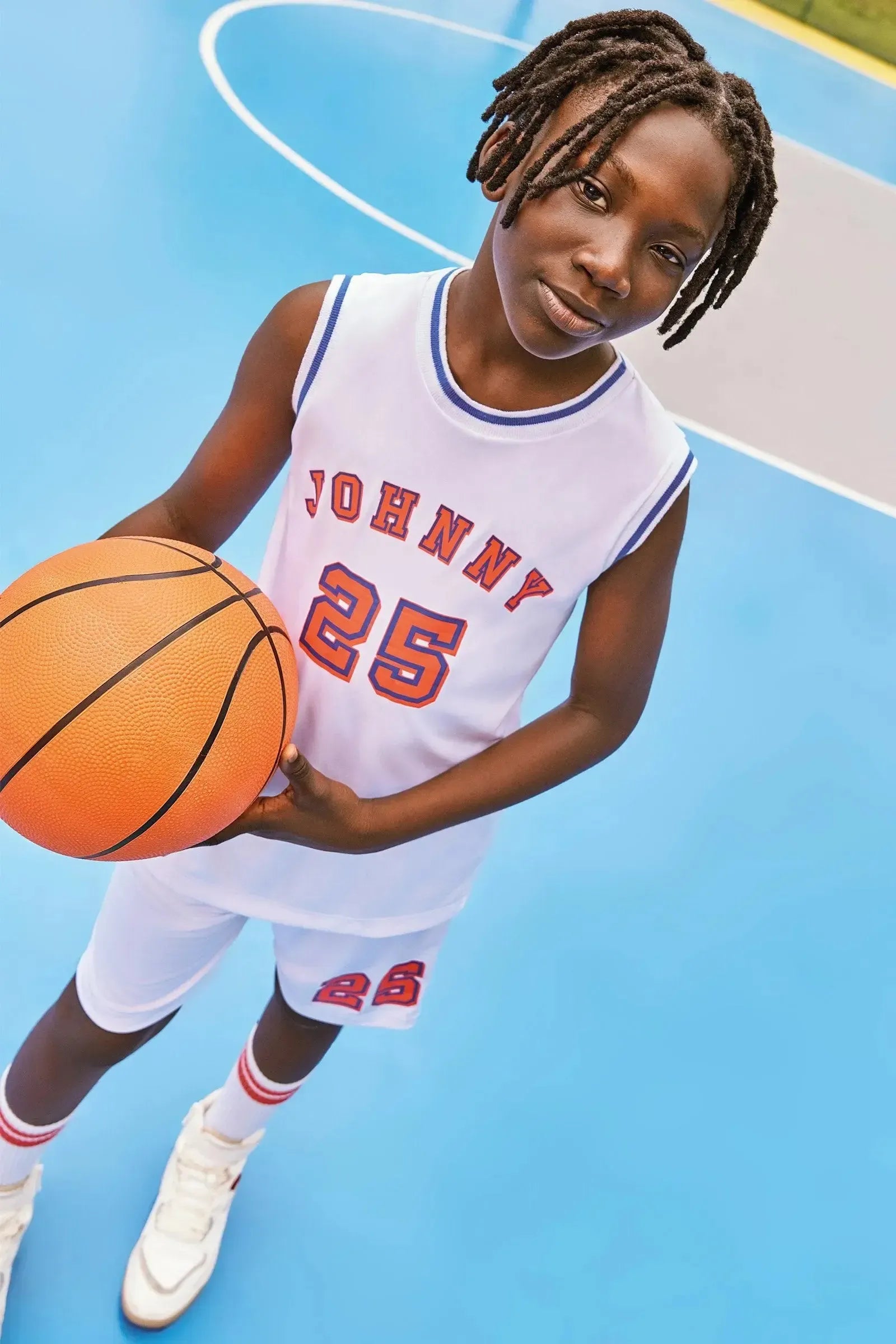 Conjunto de Regata e Bermuda em Malha Dry Sports 85689 Johnny Fox Teen Menino