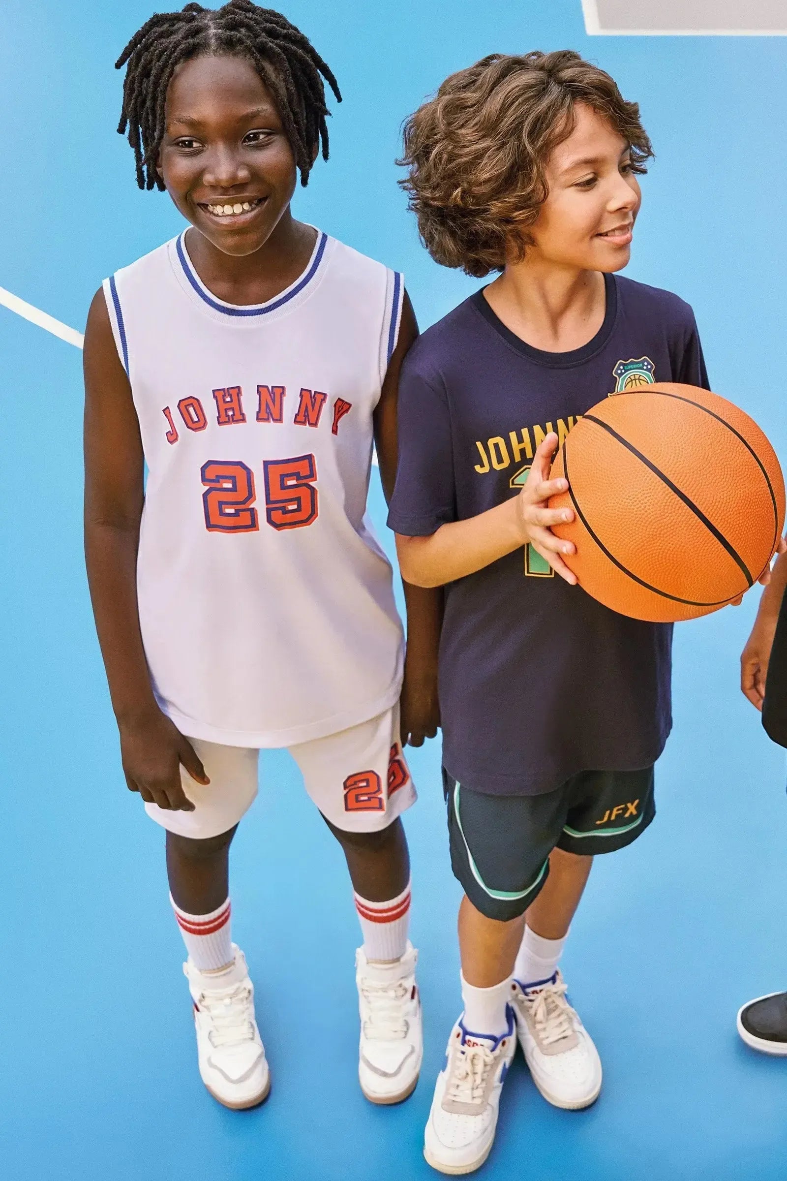 Conjunto de Regata e Bermuda em Malha Dry Sports 85689 Johnny Fox Teen Menino