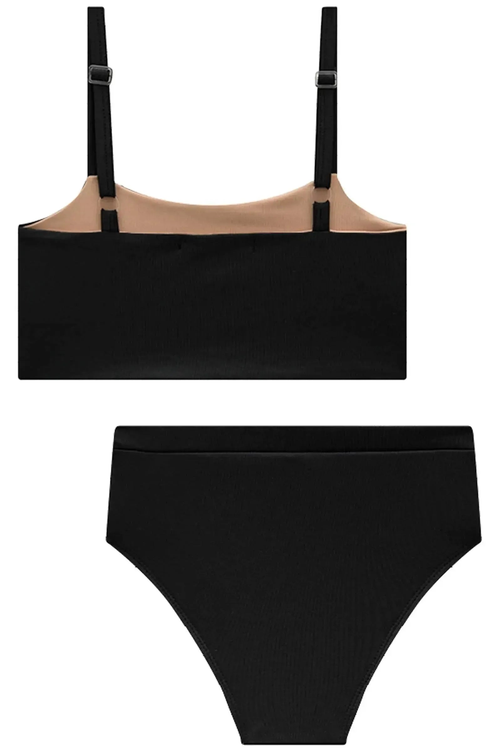 Conjunto de Top com Calcinha Tradicional em Malha UV Dry 50+ 85052 Lilimoon Teen Menina