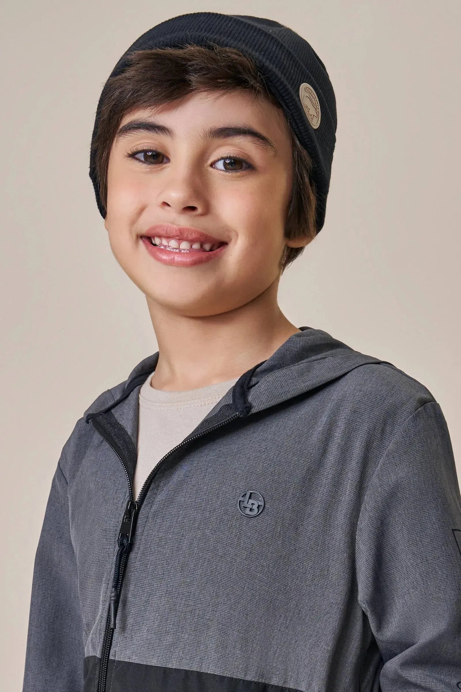 Gorro em Ribana 2x1 89450 LucBoo Infantil Menino