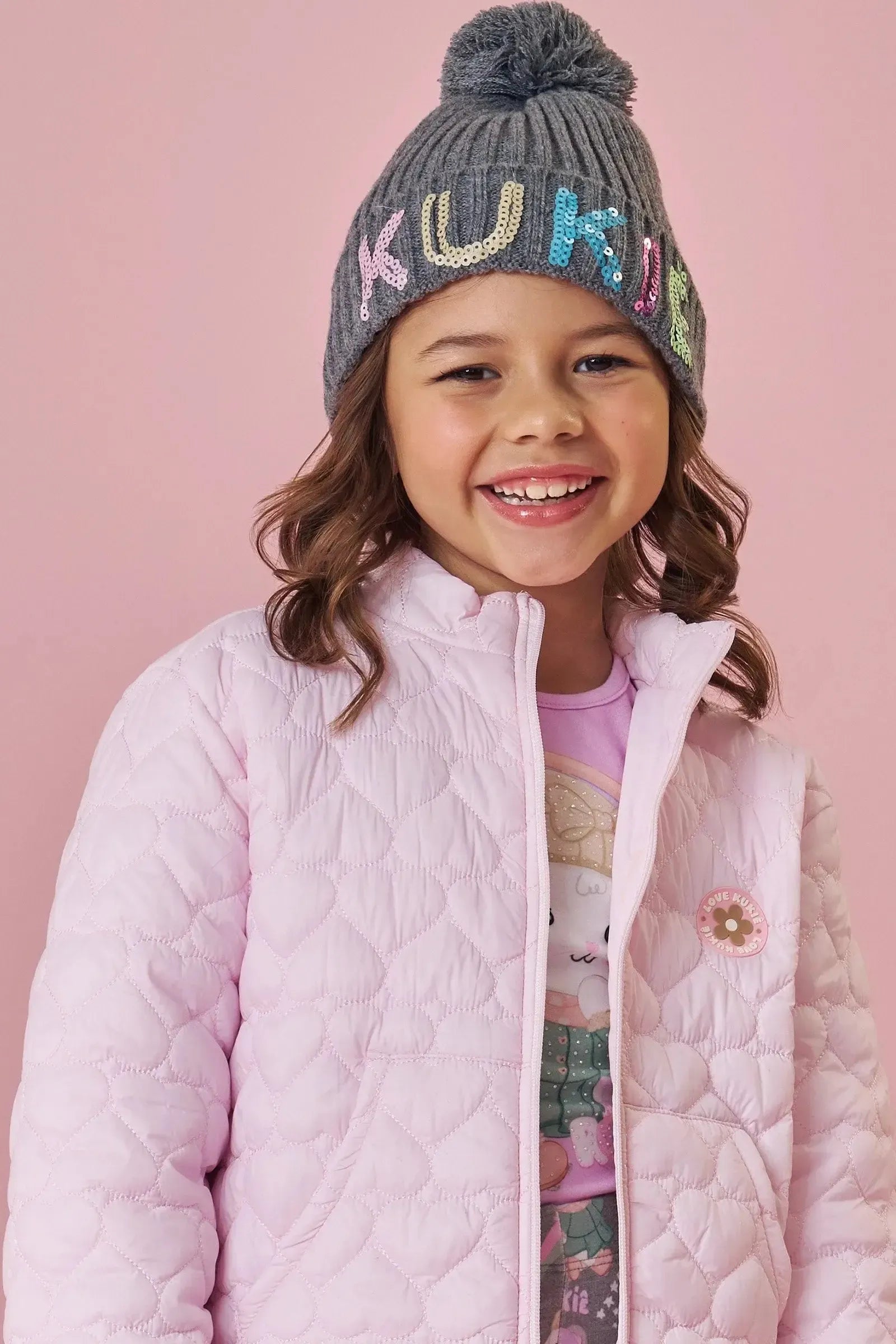 Gorro em Tricot 86543 Kukiê Infantil Menina