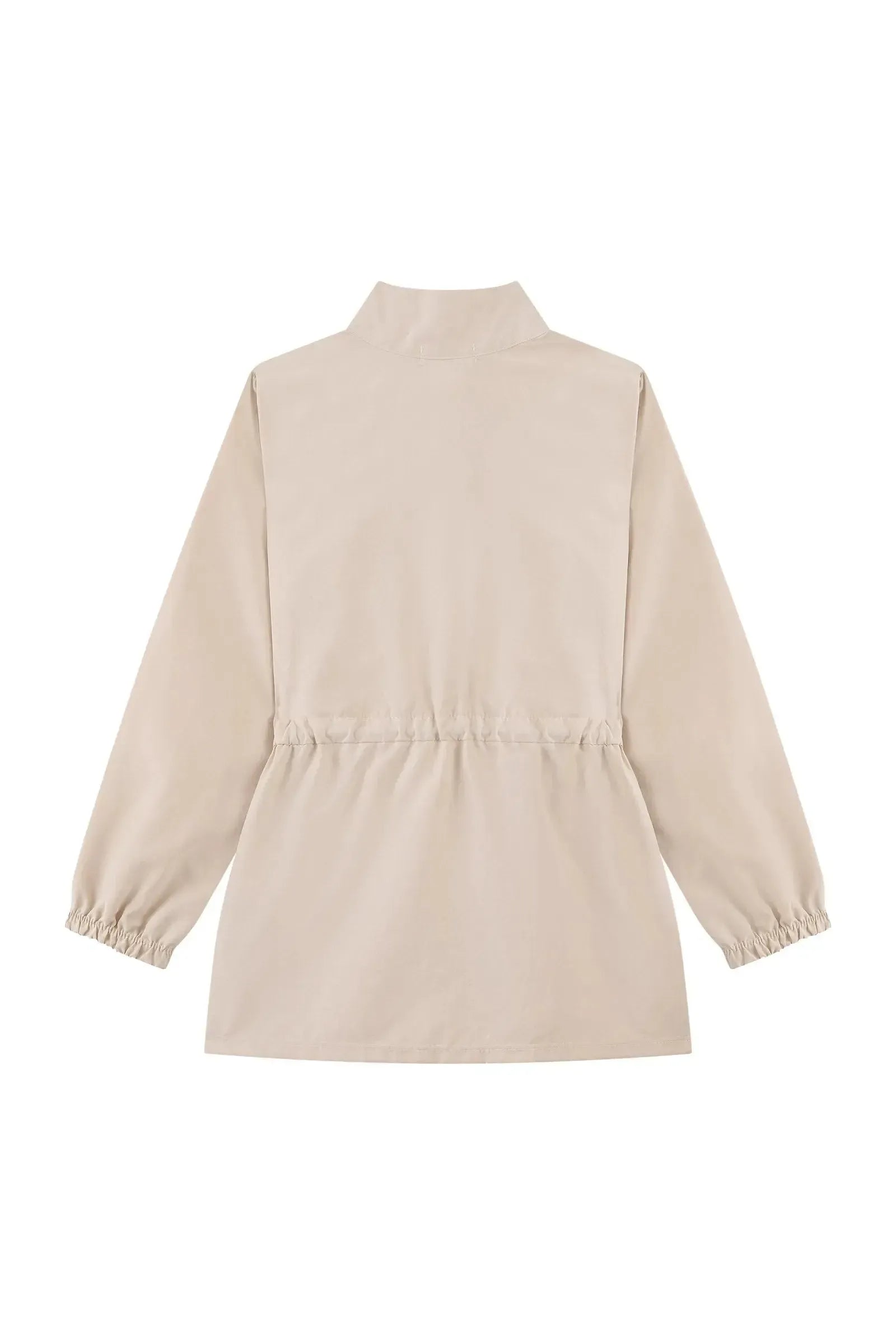 Jaqueta Alongada em Cupro Like 90588 Kukiê Infantil Menina