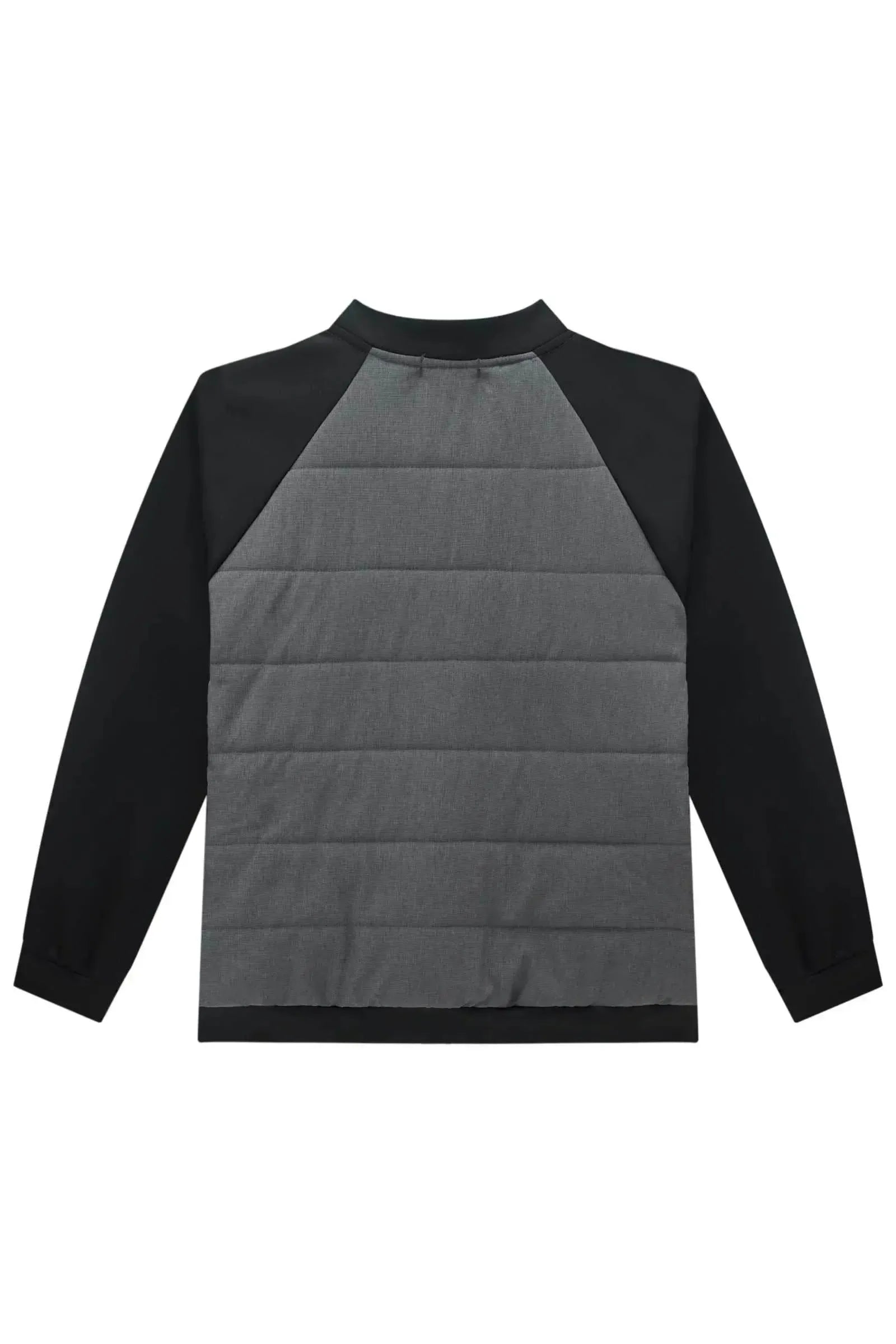 Jaqueta Bomber em Nylon Stripes e Malha Tecnonew com Elastano 89363 Johnny Fox Teen Menino