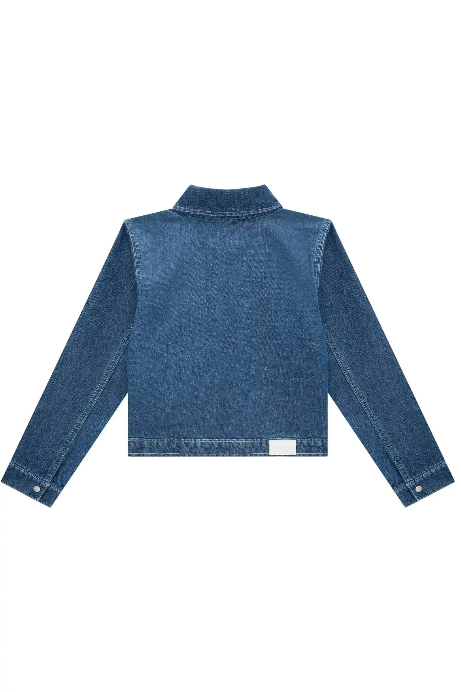 Jaqueta Boxy em Jeans Arkansas 89445 Lilimoon Teen Menina