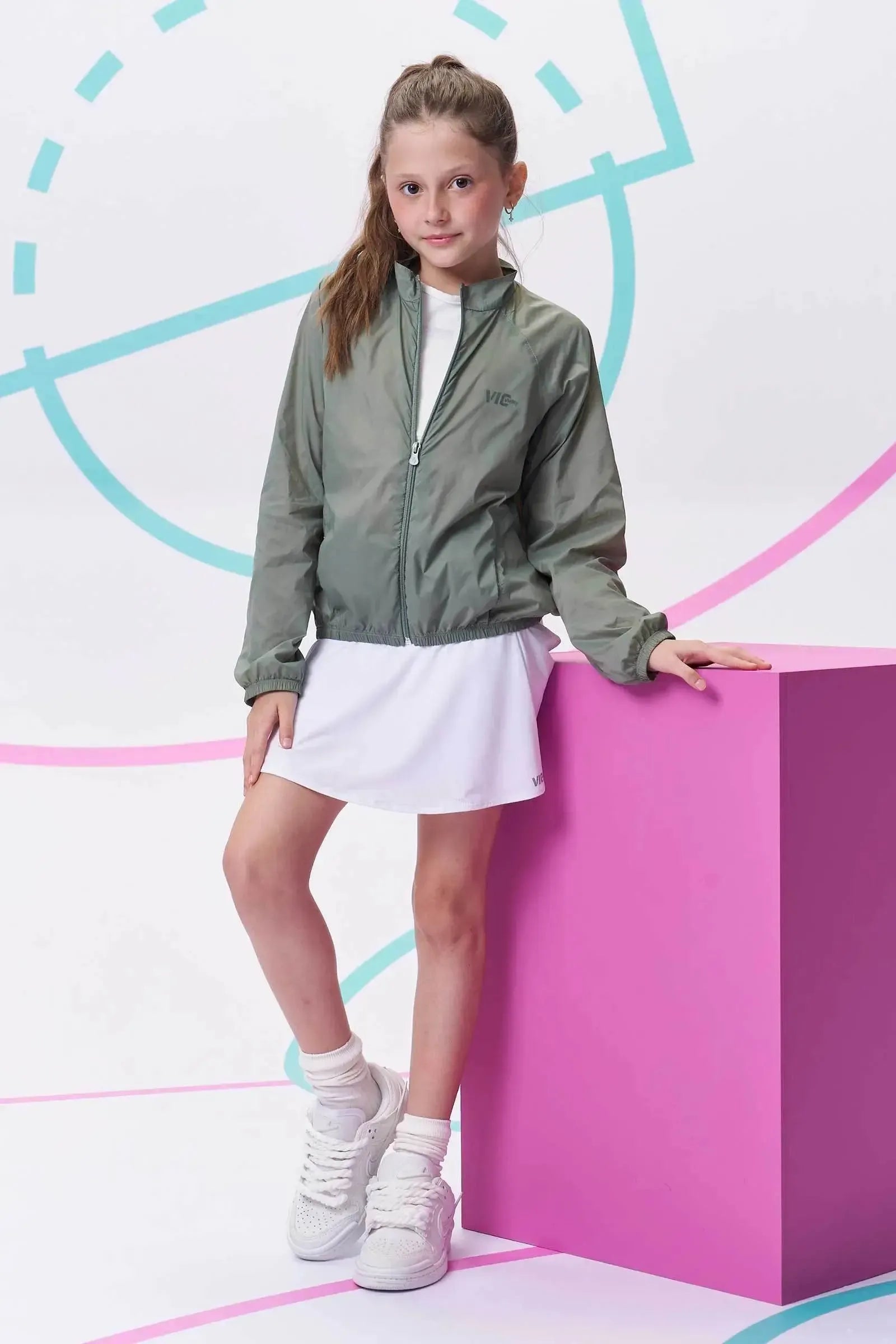 Jaqueta Corta Vento em Air Tech 96326 Vic&Vicky Teen Menina