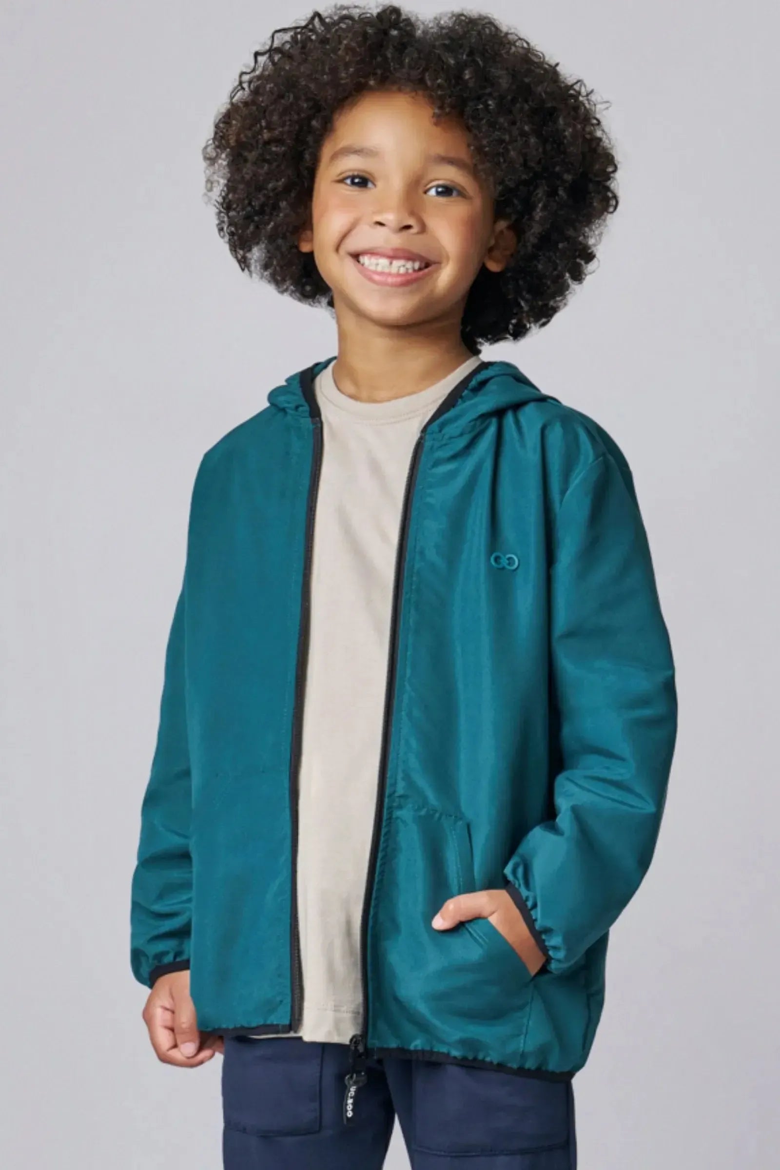 Jaqueta Corta Vento em Nylon 89515 LucBoo Infantil Menino