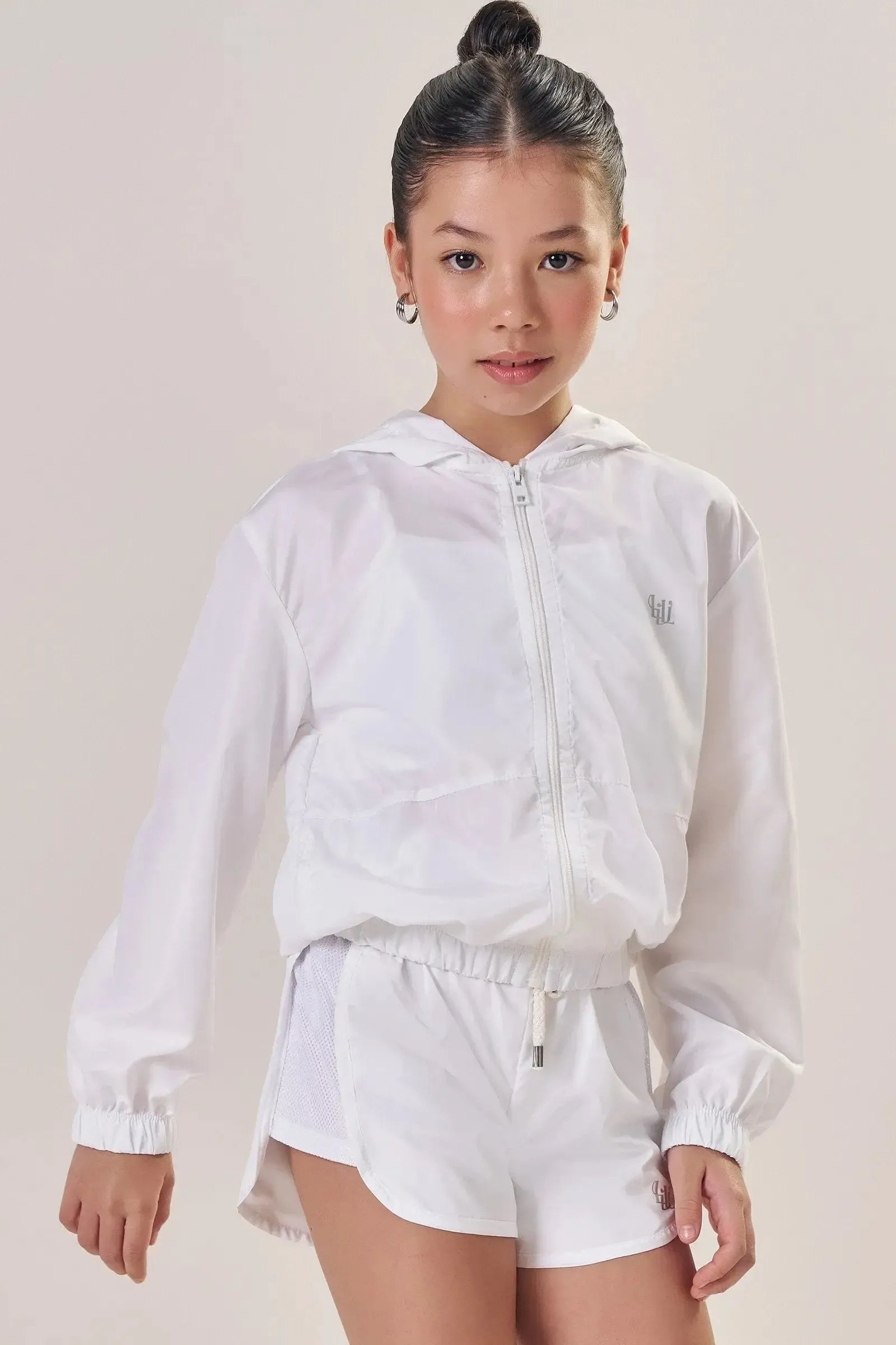 Jaqueta Corta Vento em Nylon Aspen 85288 Lilimoon Teen Menina