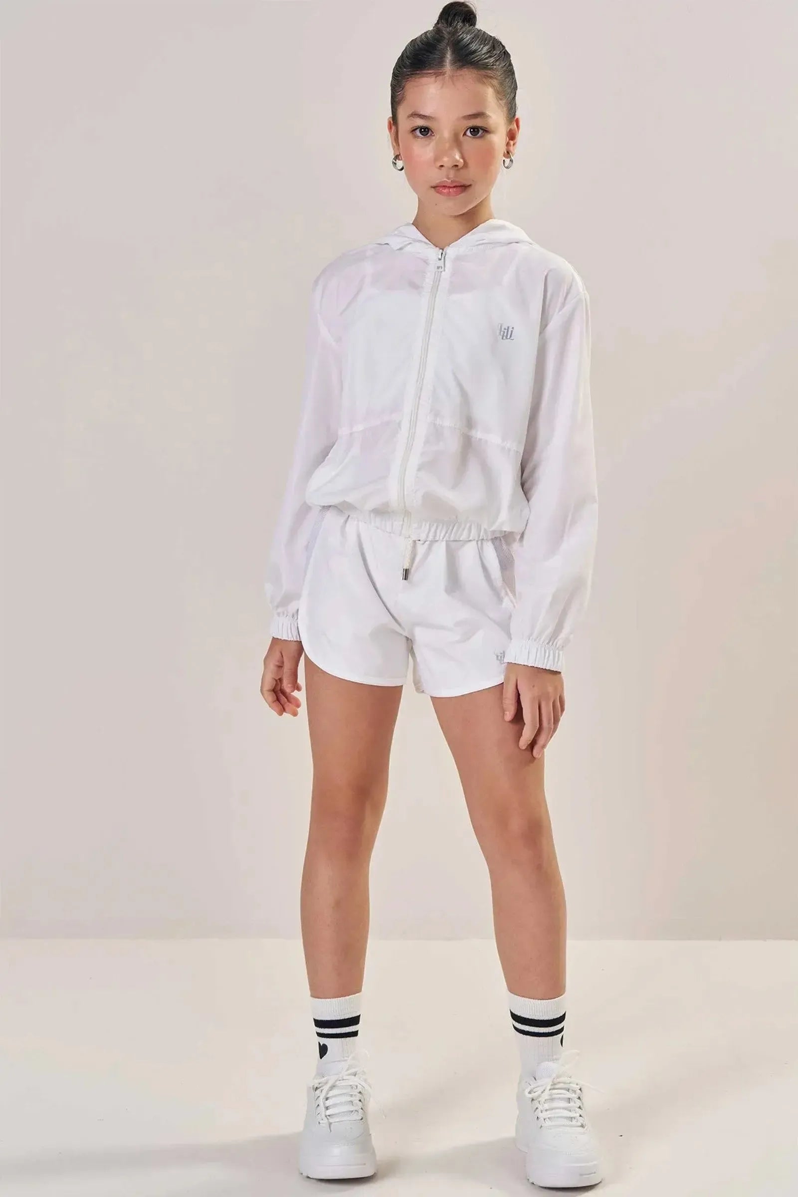 Jaqueta Corta Vento em Nylon Aspen 85288 Lilimoon Teen Menina