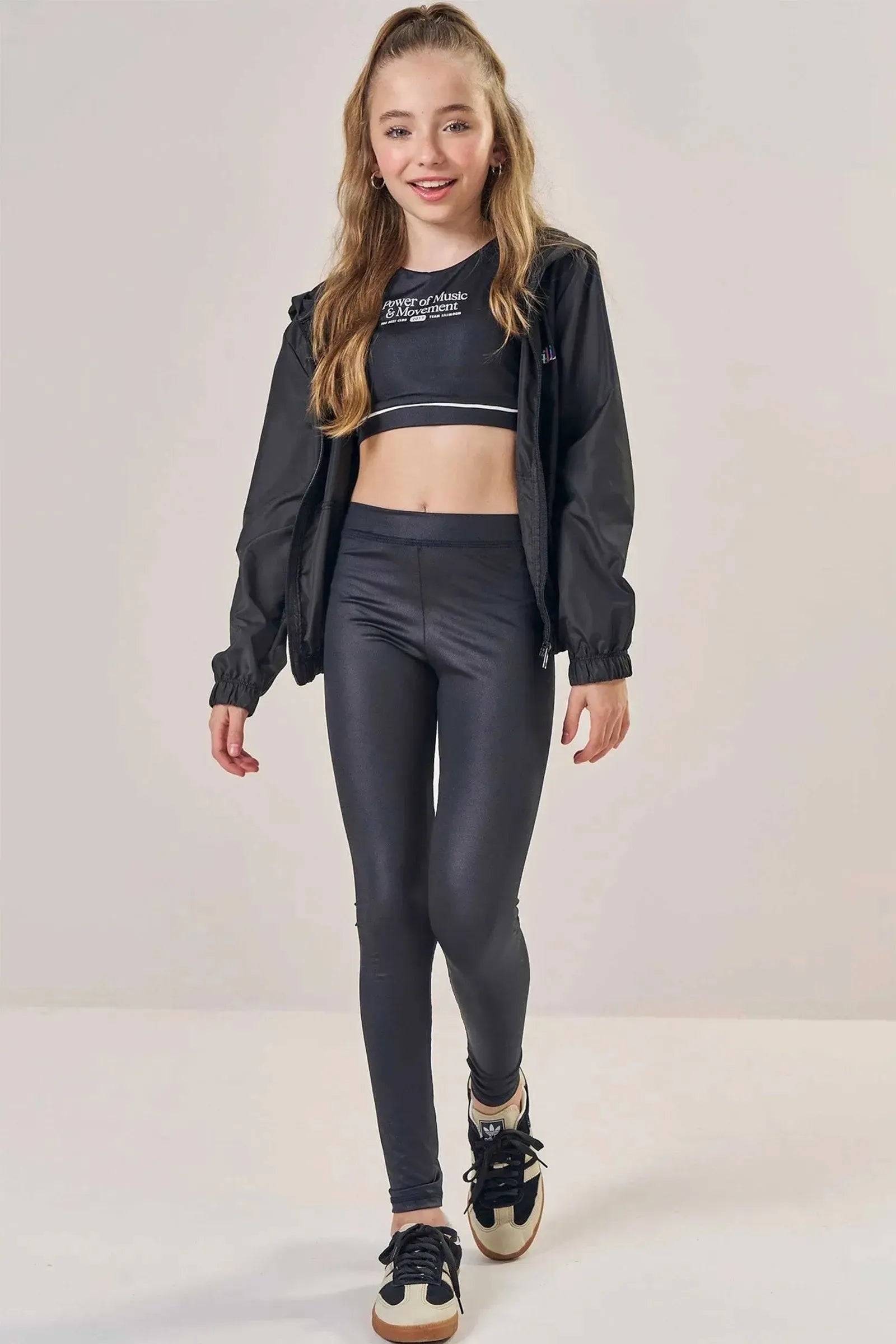 Jaqueta Corta Vento em Nylon Aspen 85288 Lilimoon Teen Menina