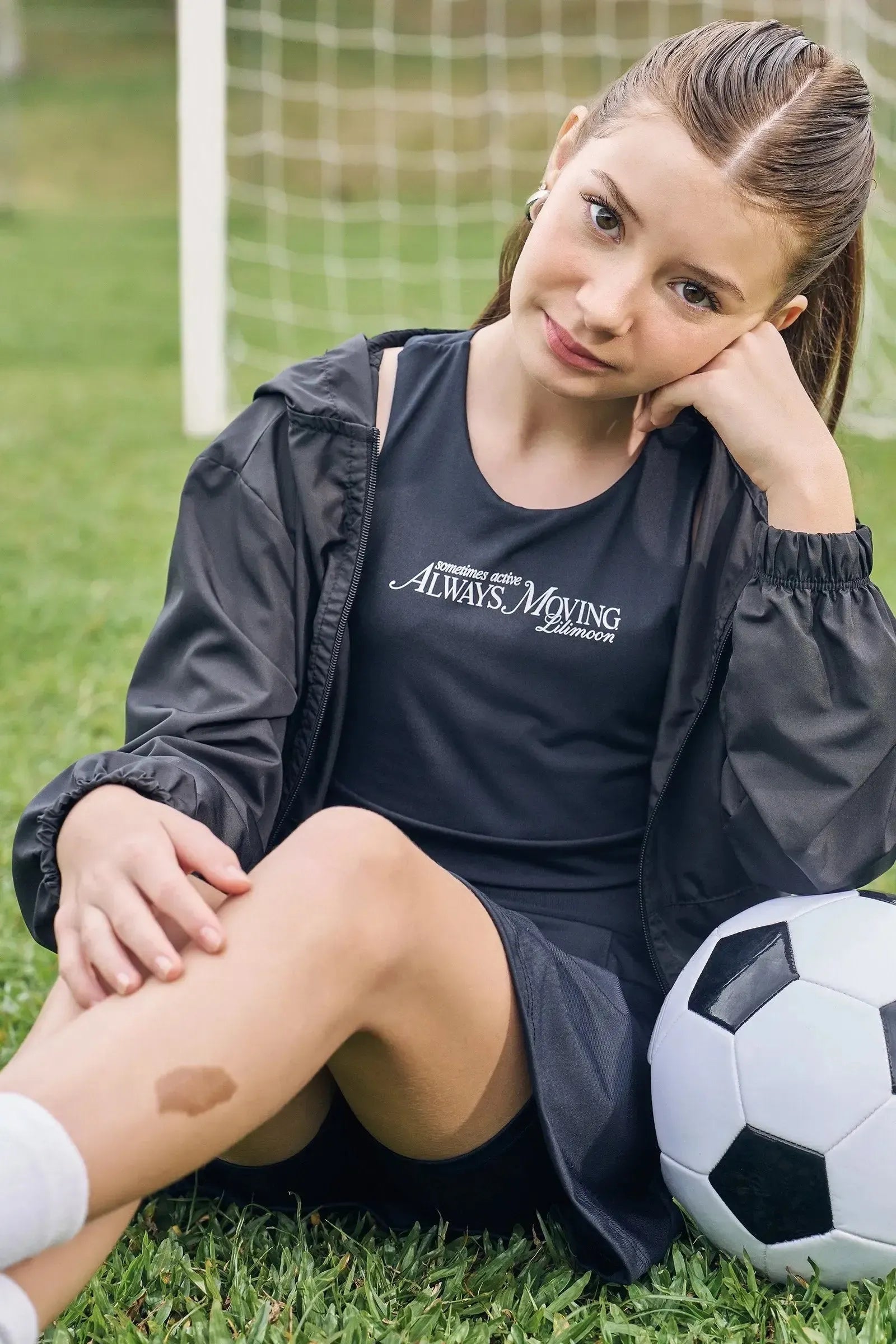 Jaqueta Corta Vento em Nylon Aspen 85288 Lilimoon Teen Menina