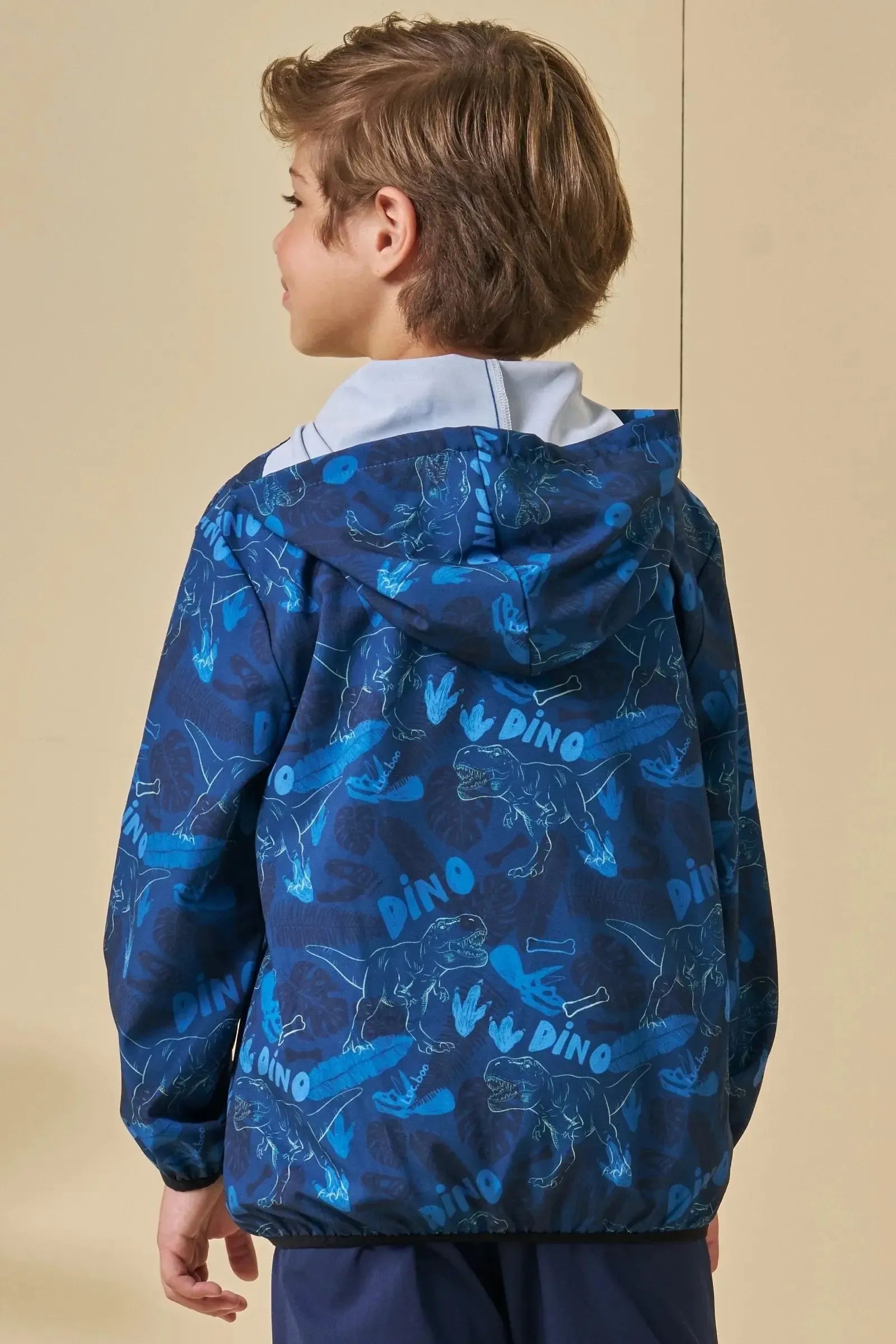 Jaqueta Corta Vento em Nylon Ergonomic com Elastano 94782 LucBoo Infantil Menino