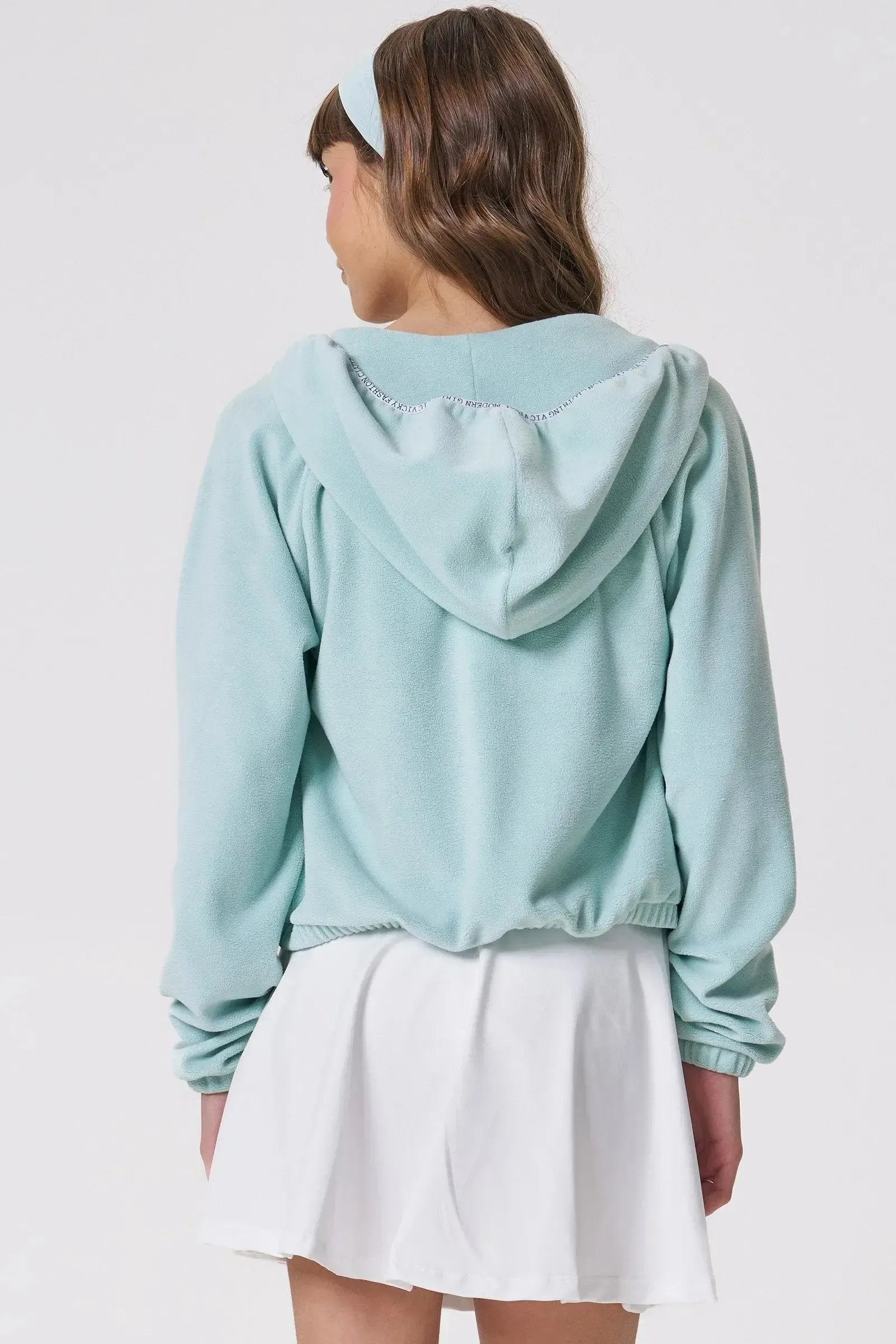 Jaqueta em Fleece 92016 Vic&Vicky Teen Menina