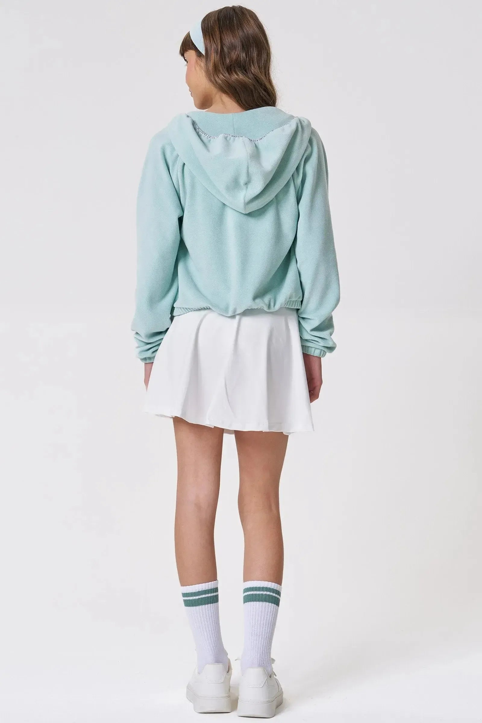 Jaqueta em Fleece 92016 Vic&Vicky Teen Menina