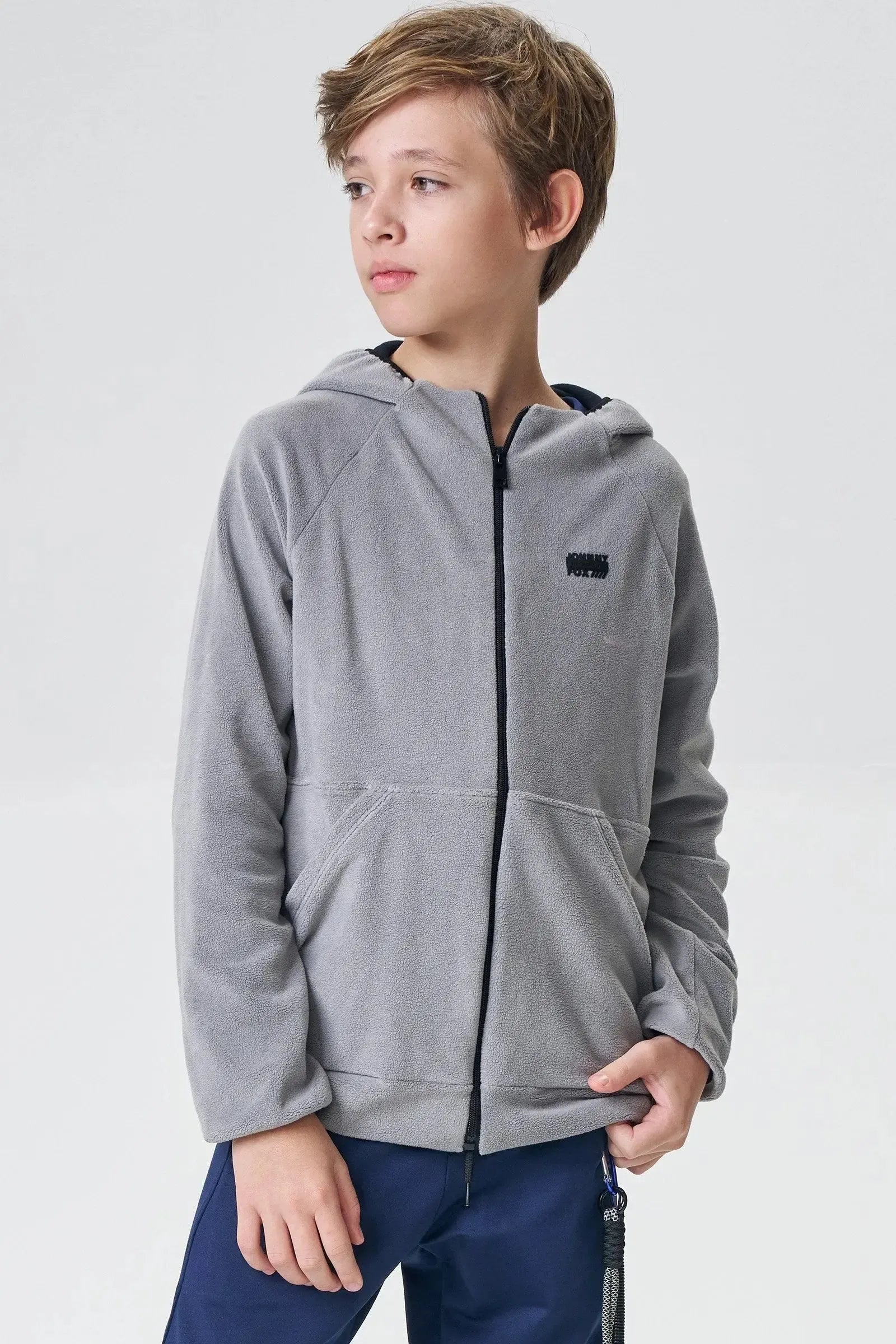 Jaqueta em Fleece com Elastano 90178 Johnny Fox Teen Menino