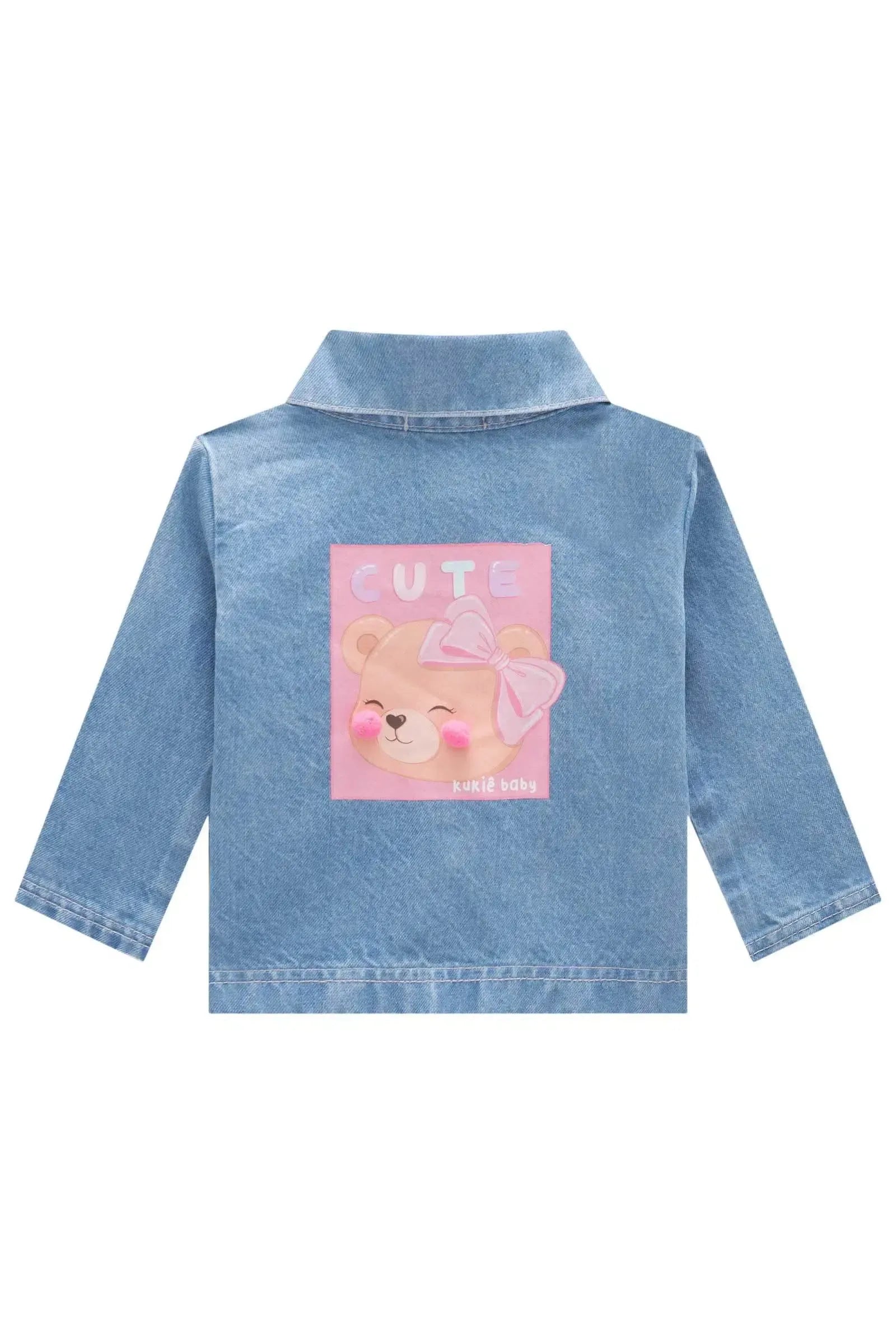 Jaqueta em Jeans Arkansas 80322 Kukiê Bebê Menina