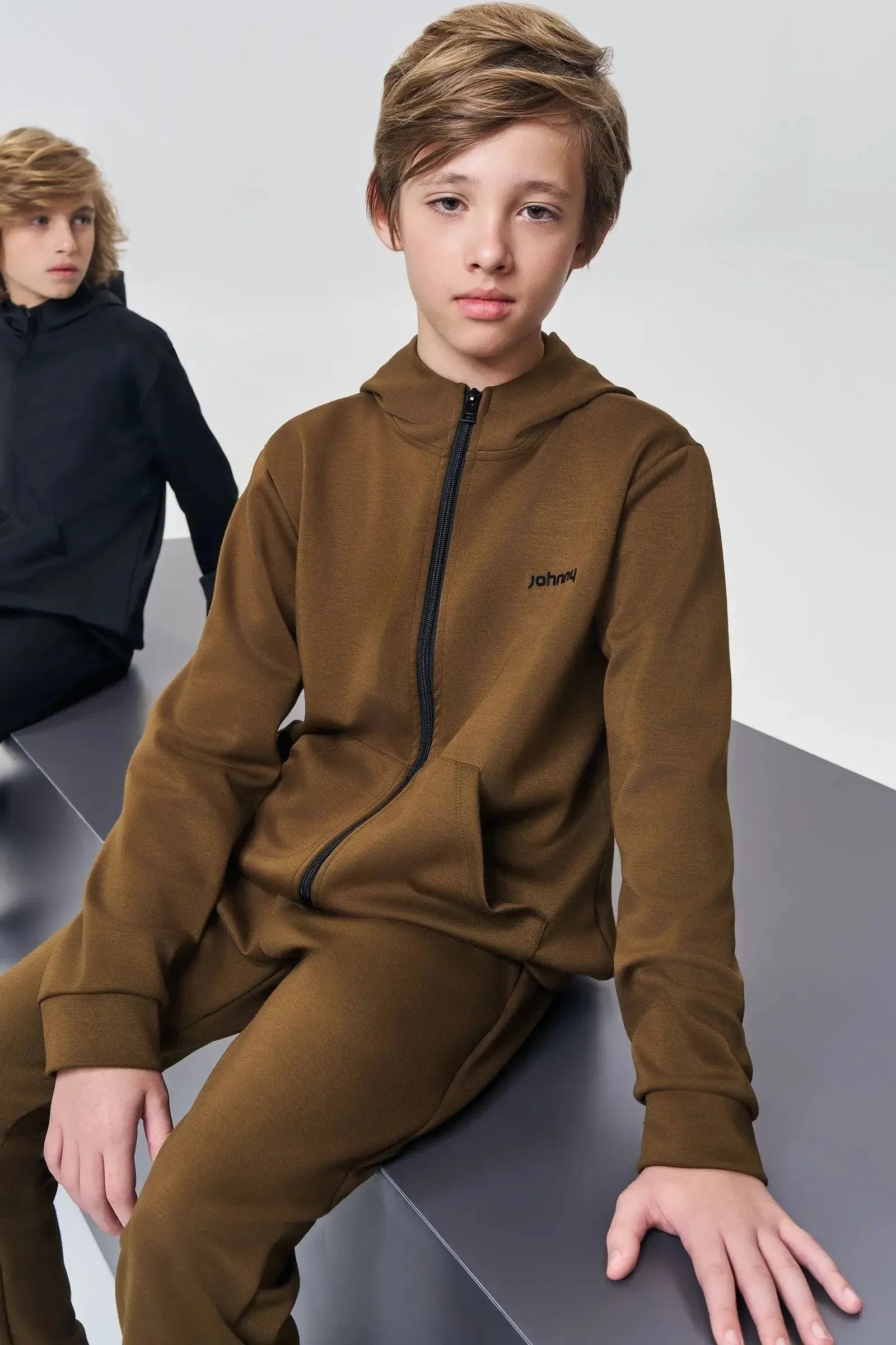 Jaqueta em Malha Tecnonew com Elastano 89115 Johnny Fox Teen Menino