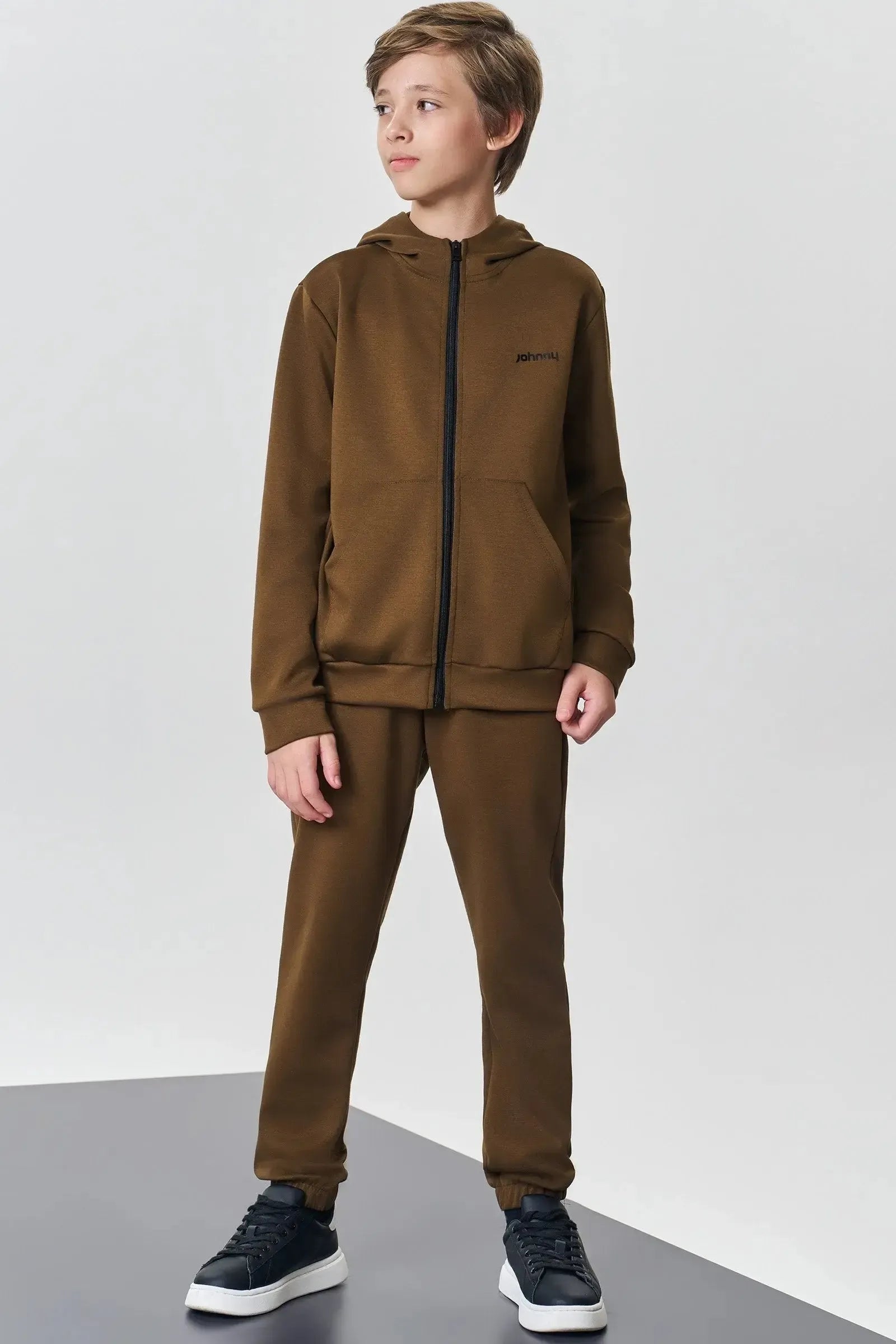 Jaqueta em Malha Tecnonew com Elastano 89115 Johnny Fox Teen Menino