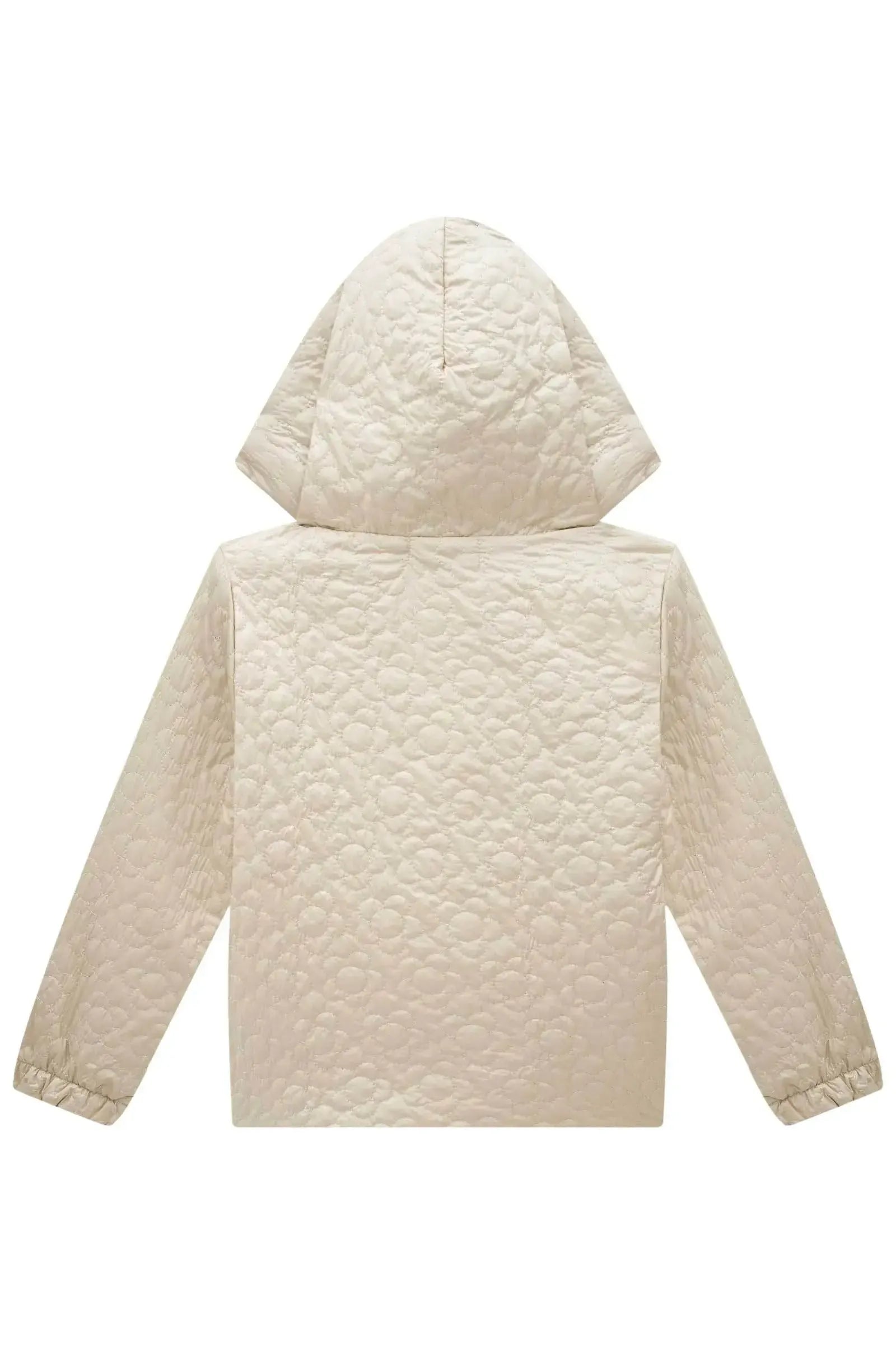 Jaqueta em Matelassê Flores 90931 Infanti Infantil Menina