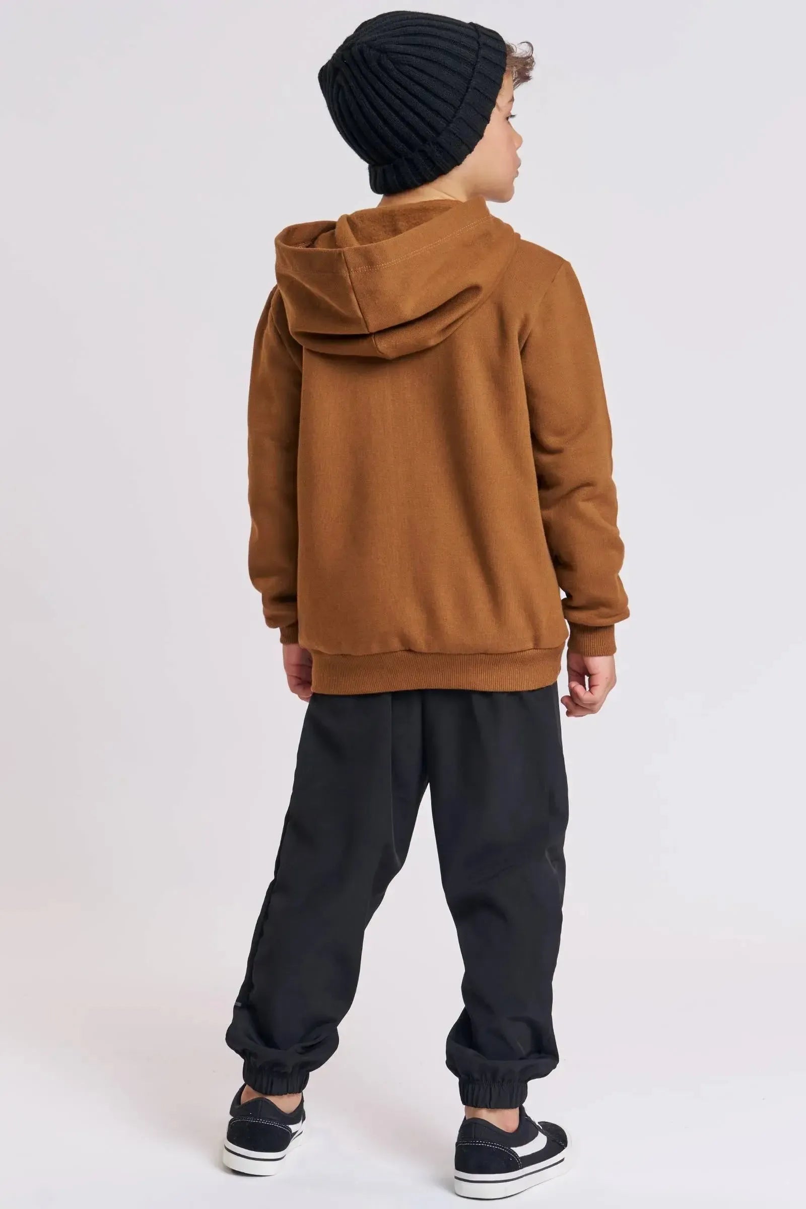 Jaqueta em Moletom com Pelúcia 92955 LucBoo Infantil Menino