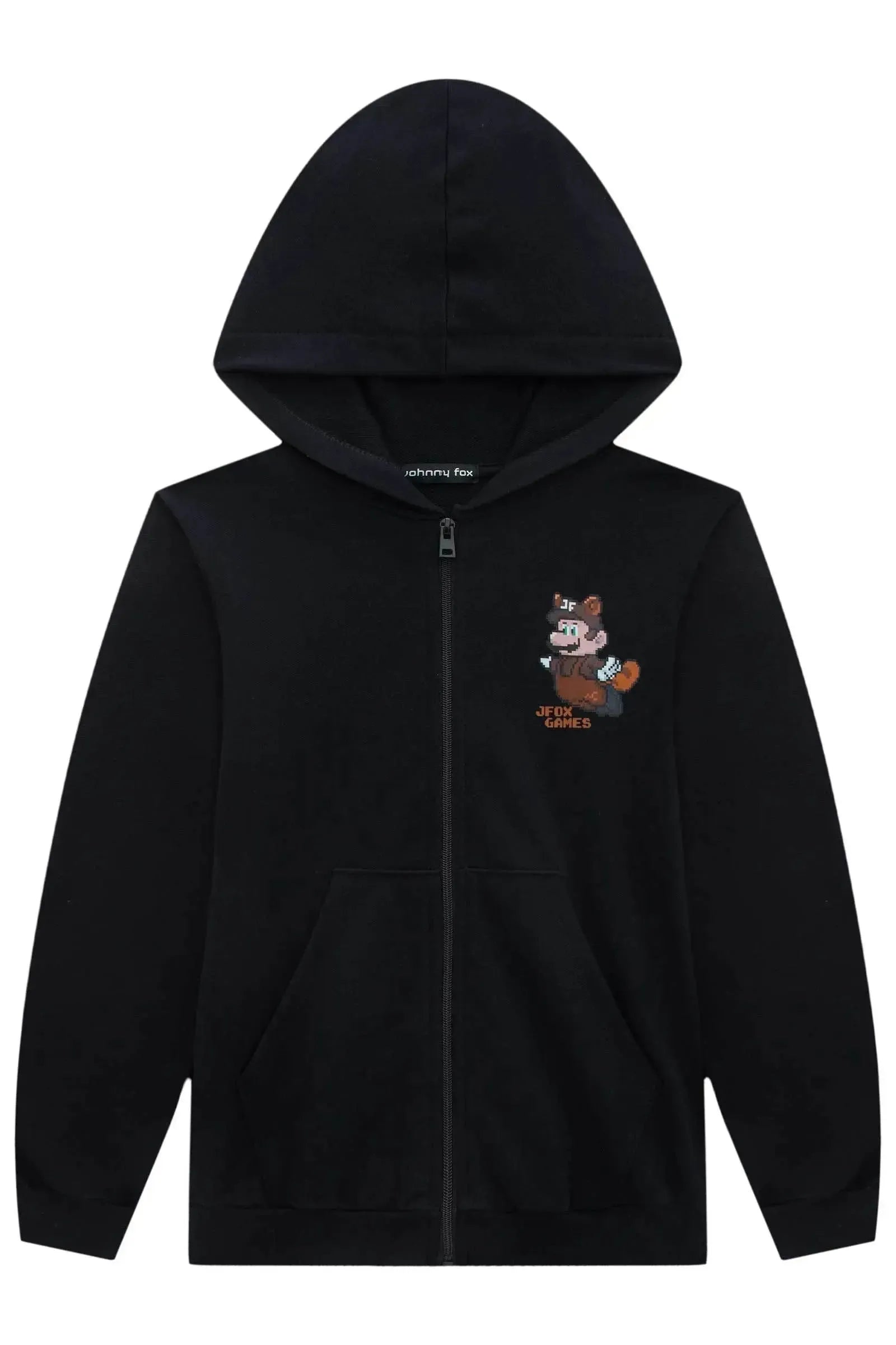 Jaqueta em Moletom sem Pelúcia 89131 Johnny Fox Teen Menino