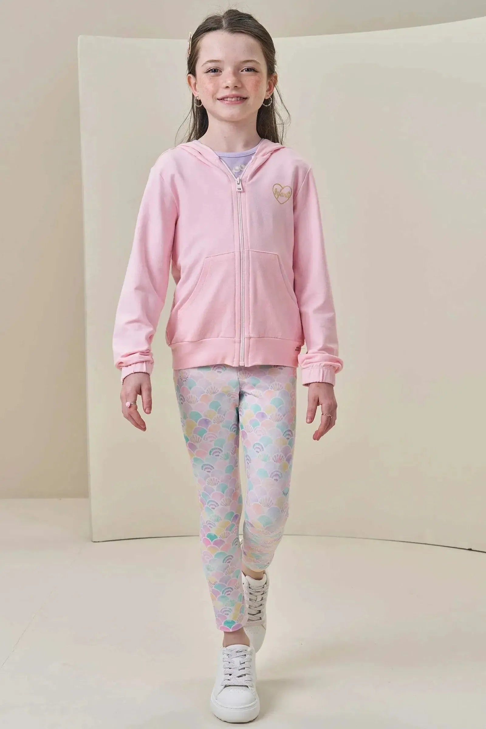 Jaqueta em Molevisco 83992 Infanti Infantil Menina