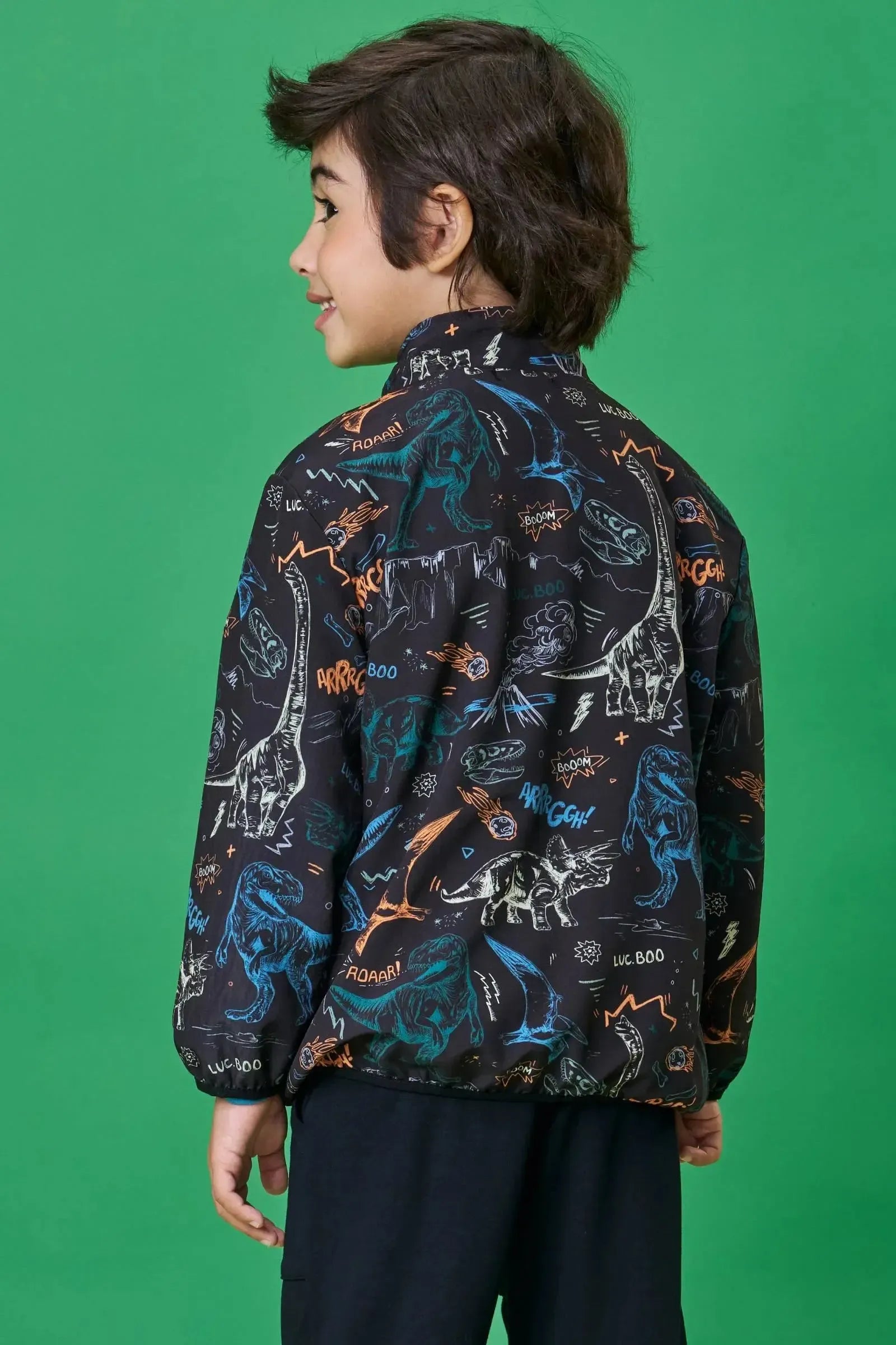 Jaqueta em Nylon Ergonomic com Elastano 90712 LucBoo Infantil Menino