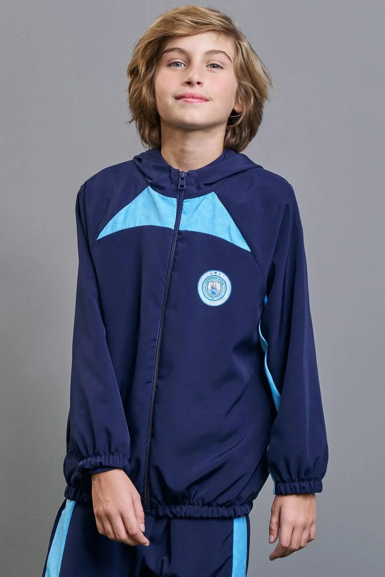 Jaqueta em Nylon Hidronatic com Elastano 92940 Johnny Fox Teen Menino