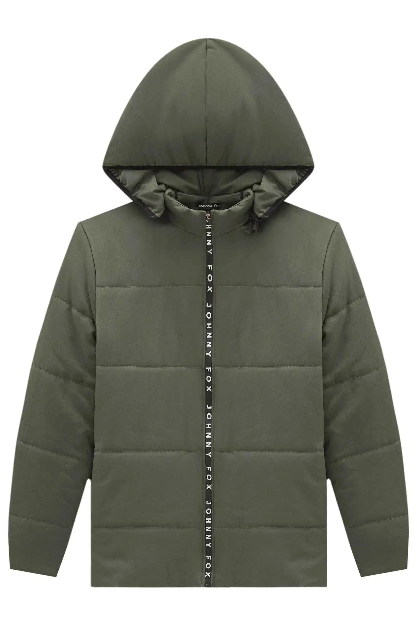 Jaqueta Puffer com Capuz Removível em Nylon Ergonômic com Elastano 80074 Johnny Fox Teen Menino