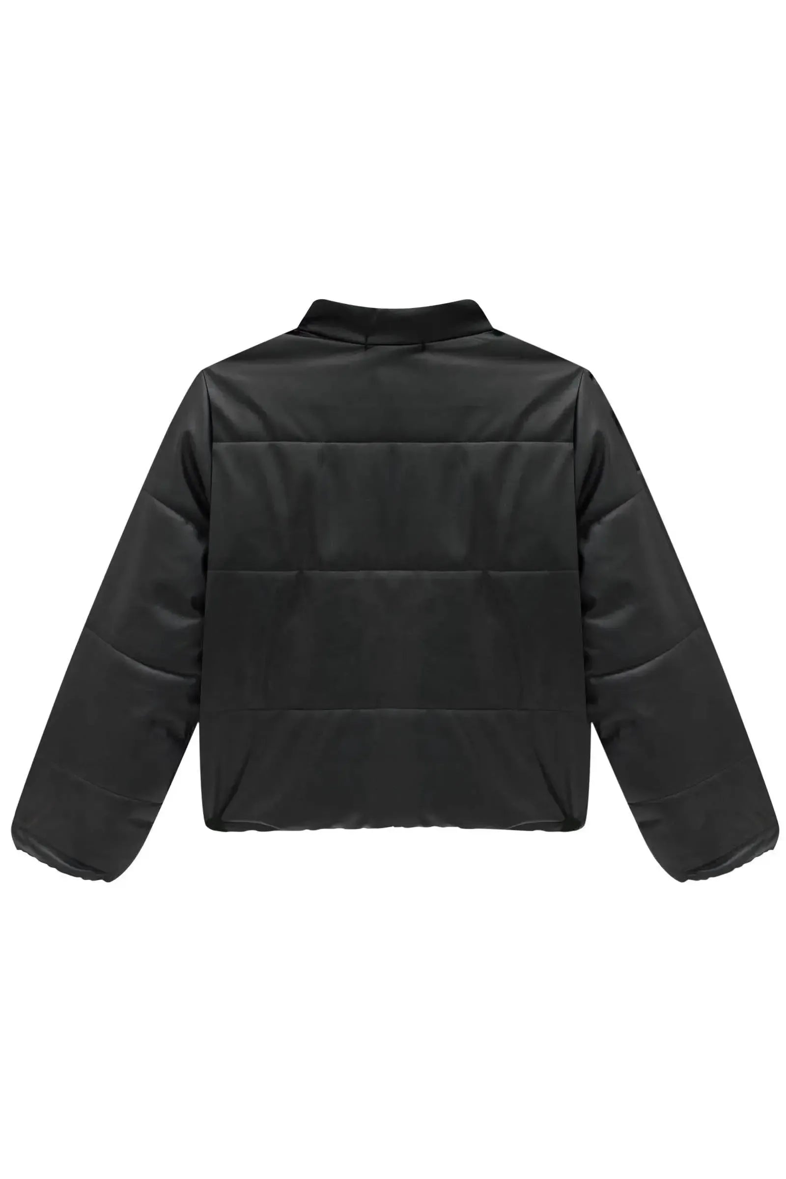 Jaqueta Puffer em Couro Sintético 89332 Lilimoon Teen Menina