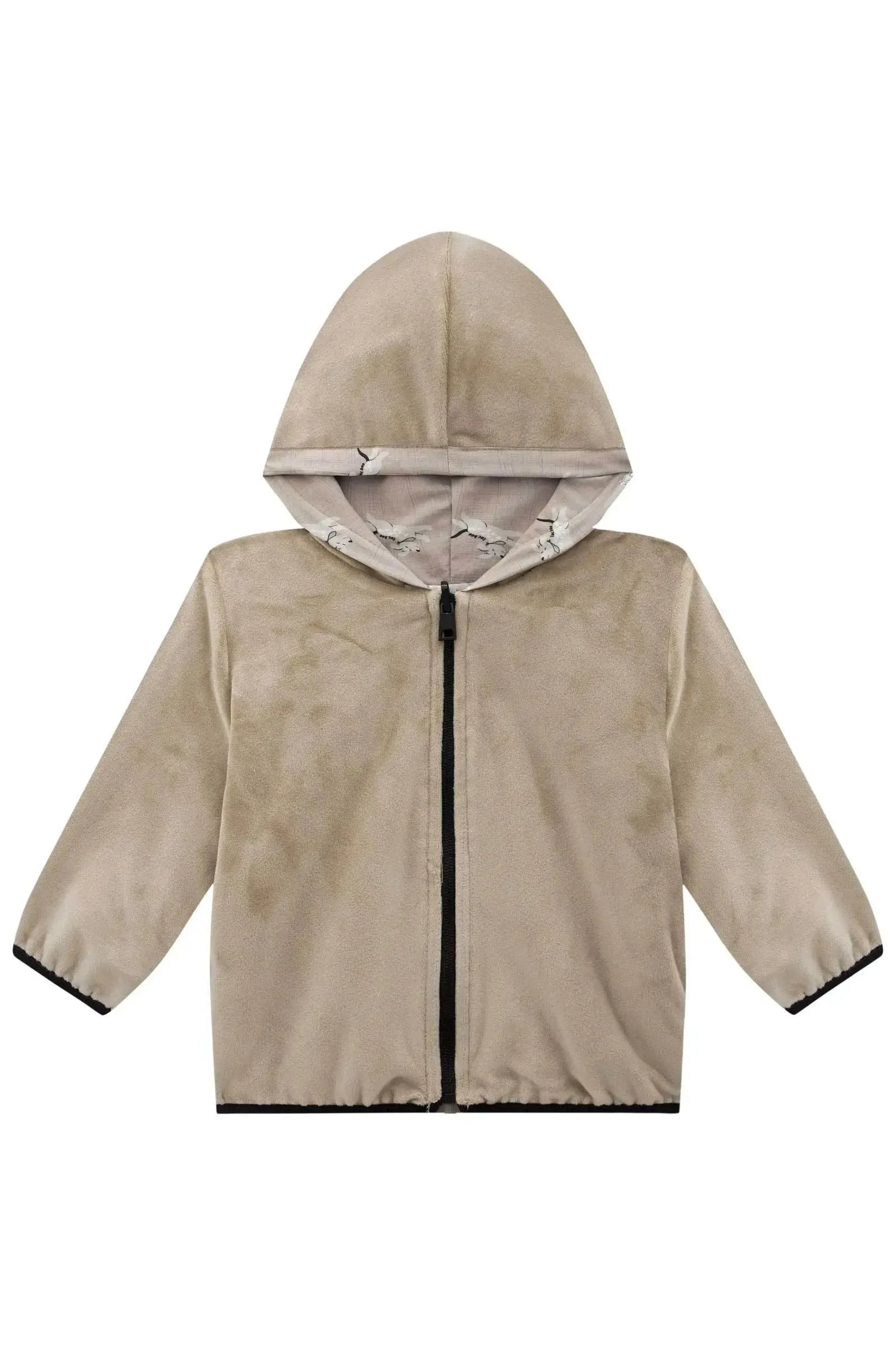 Jaqueta Reversível em Nylon Ergonomic com Elastano e Forro em Soft Plush 90729 LucBoo Bebê Menino