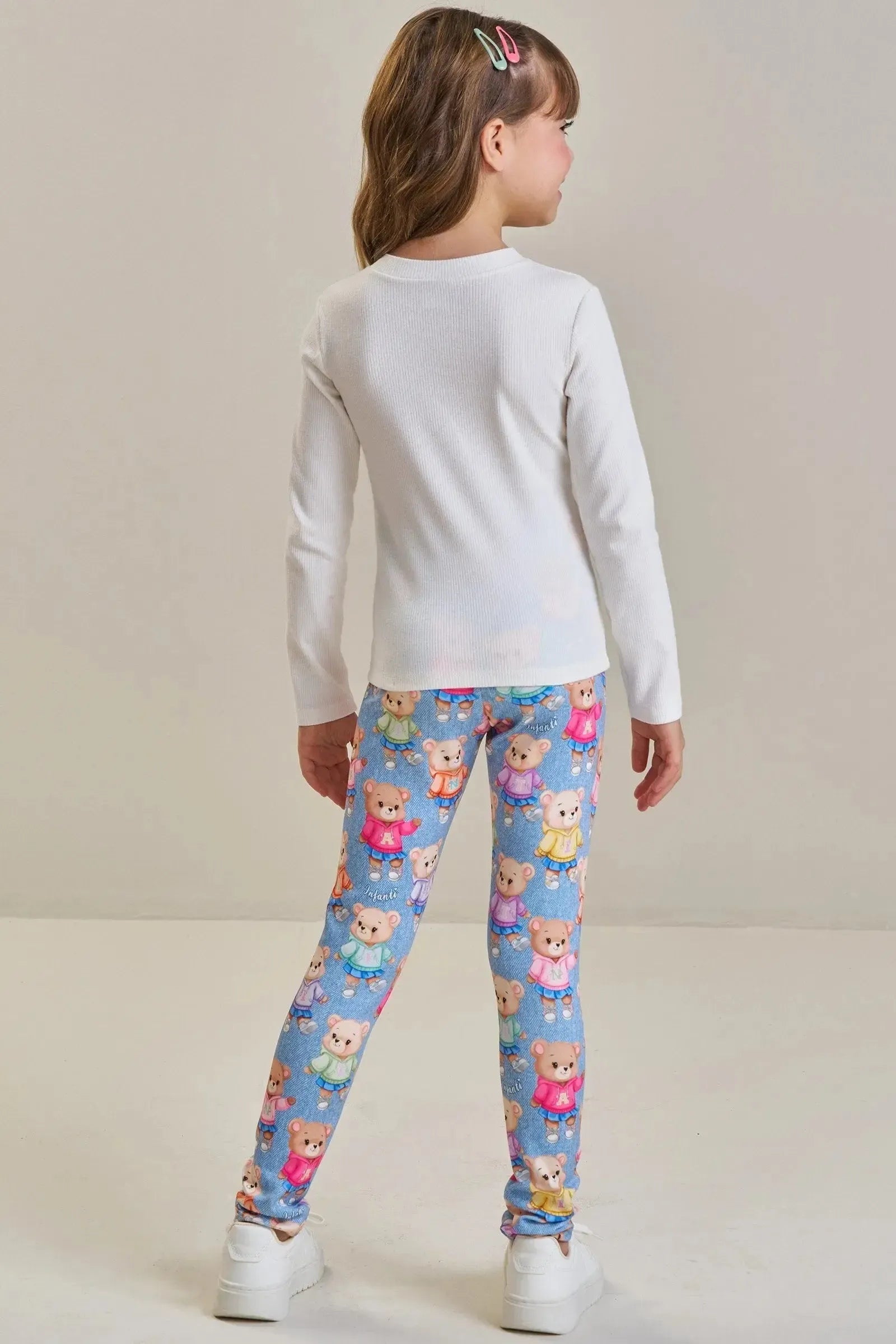 Legging em Fly Tech 93878 Infanti Infantil Menina
