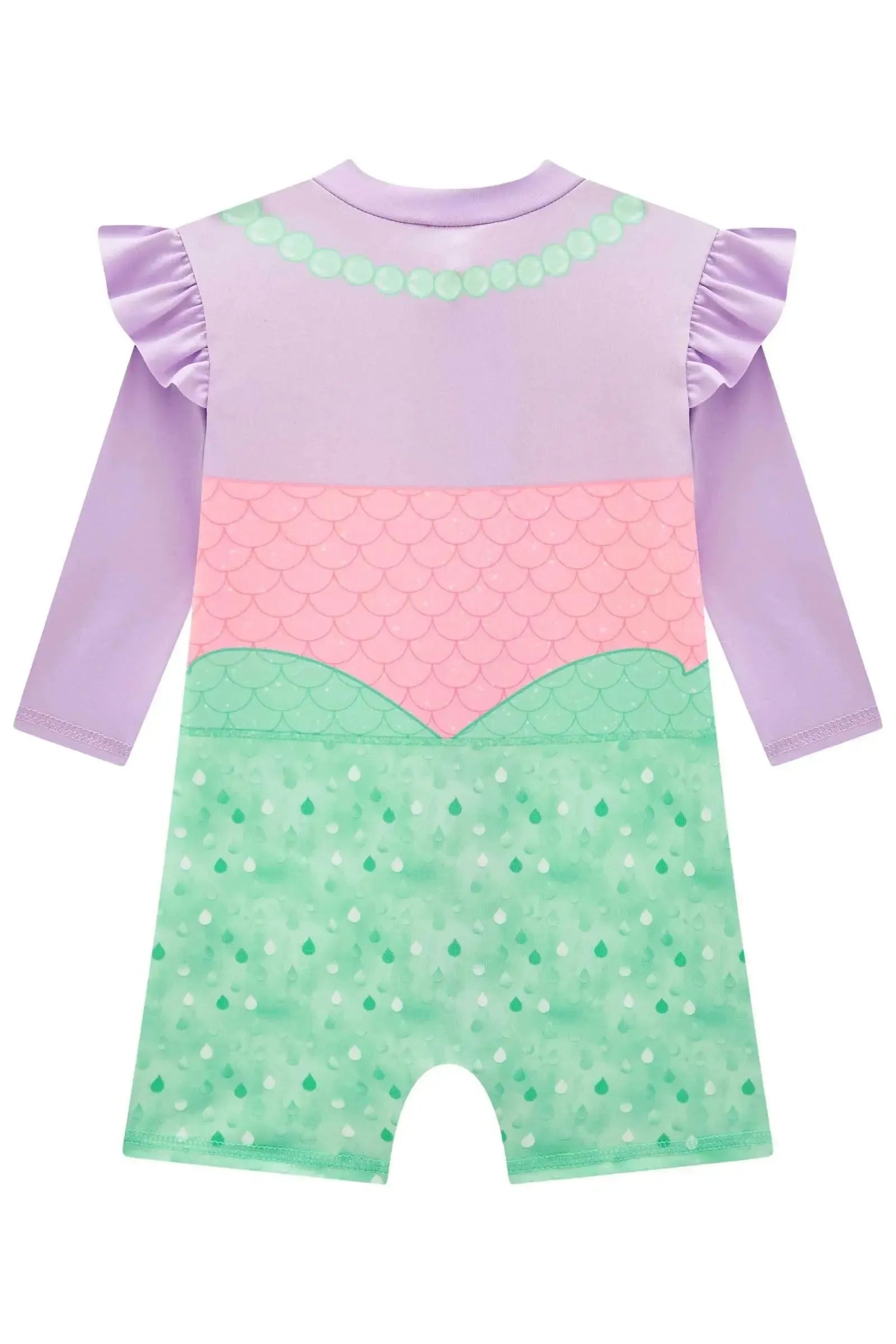 Macacão em Malha UV Dry com Proteção UV 50+ 87835 Infanti Bebê Menina