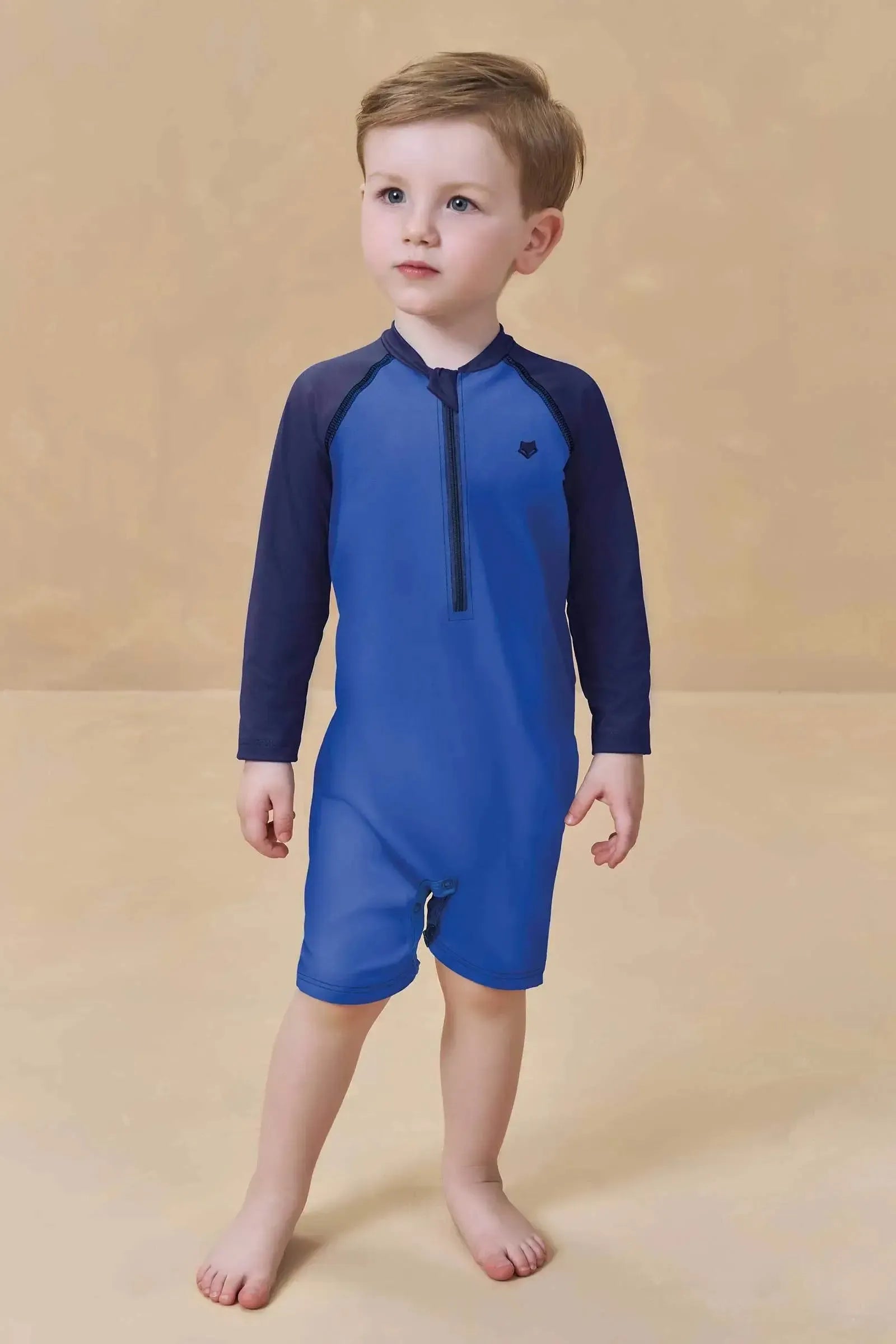 Macacão em Malha Uv Dry com Proteção UV50+ 93022 Johnny Fox Bebê Menino