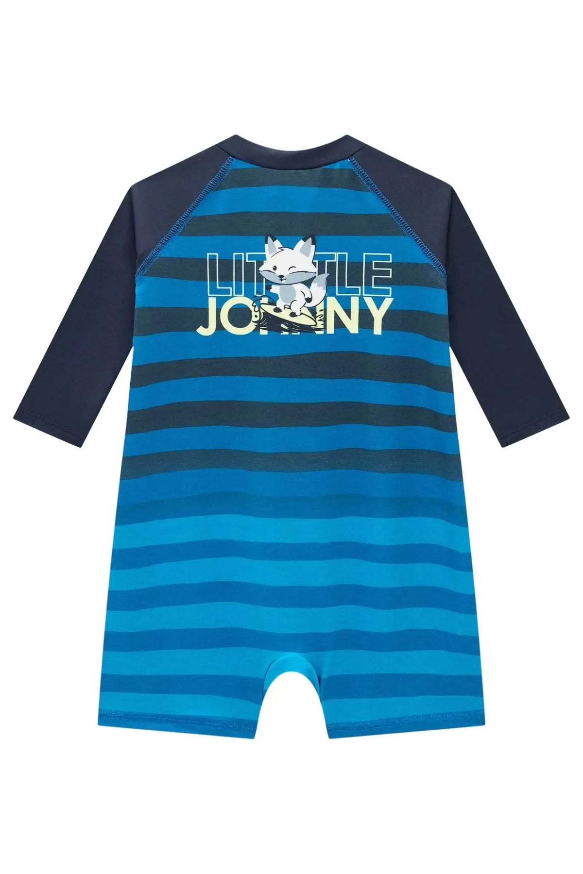 Macacão em Malha Uv Dry com Proteção UV50+ 99543 Johnny Fox Bebê Menino