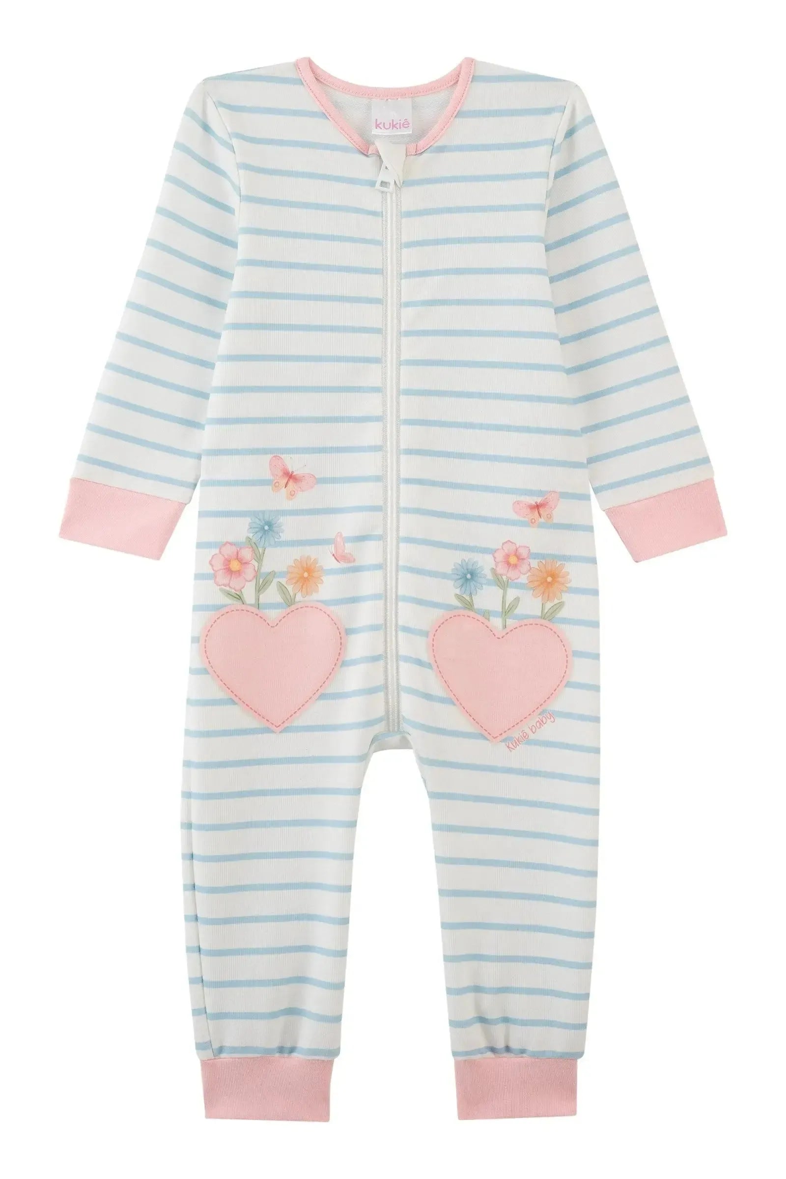 Macacão em Molecotton 92274 Kukiê Bebê Menina