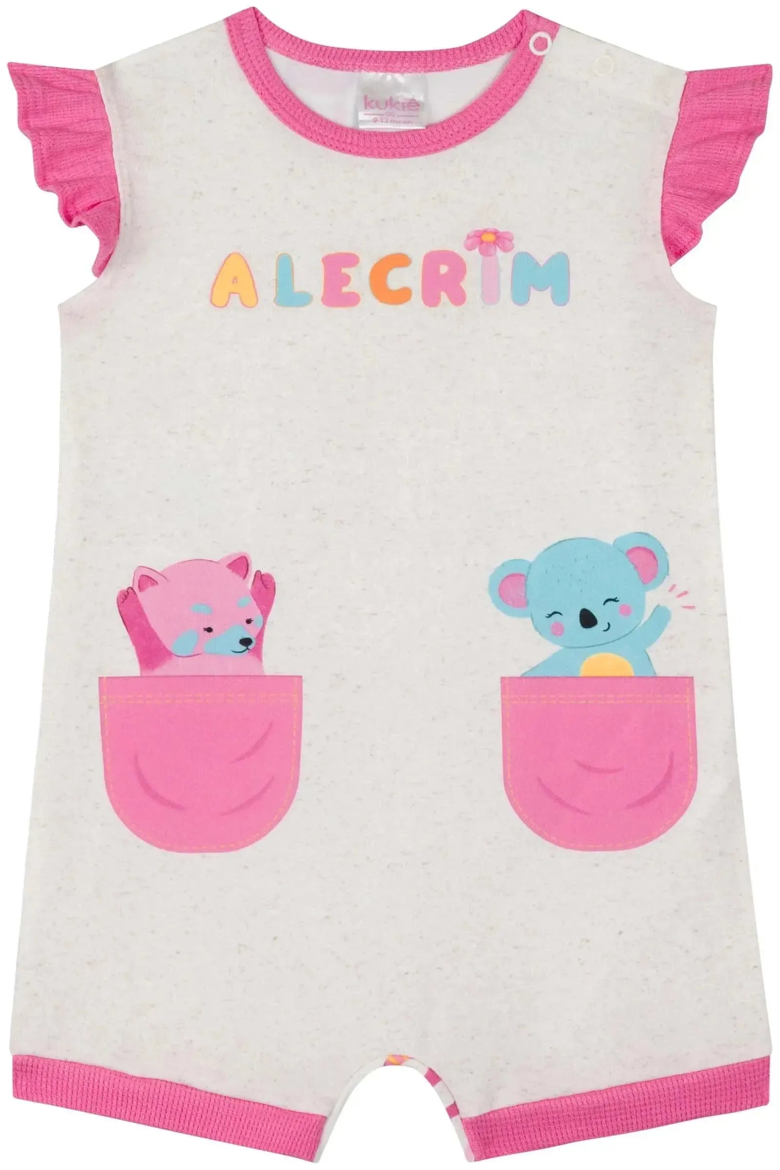 Macaquinho em Malha Power 85076 Kukiê Bebê Menina