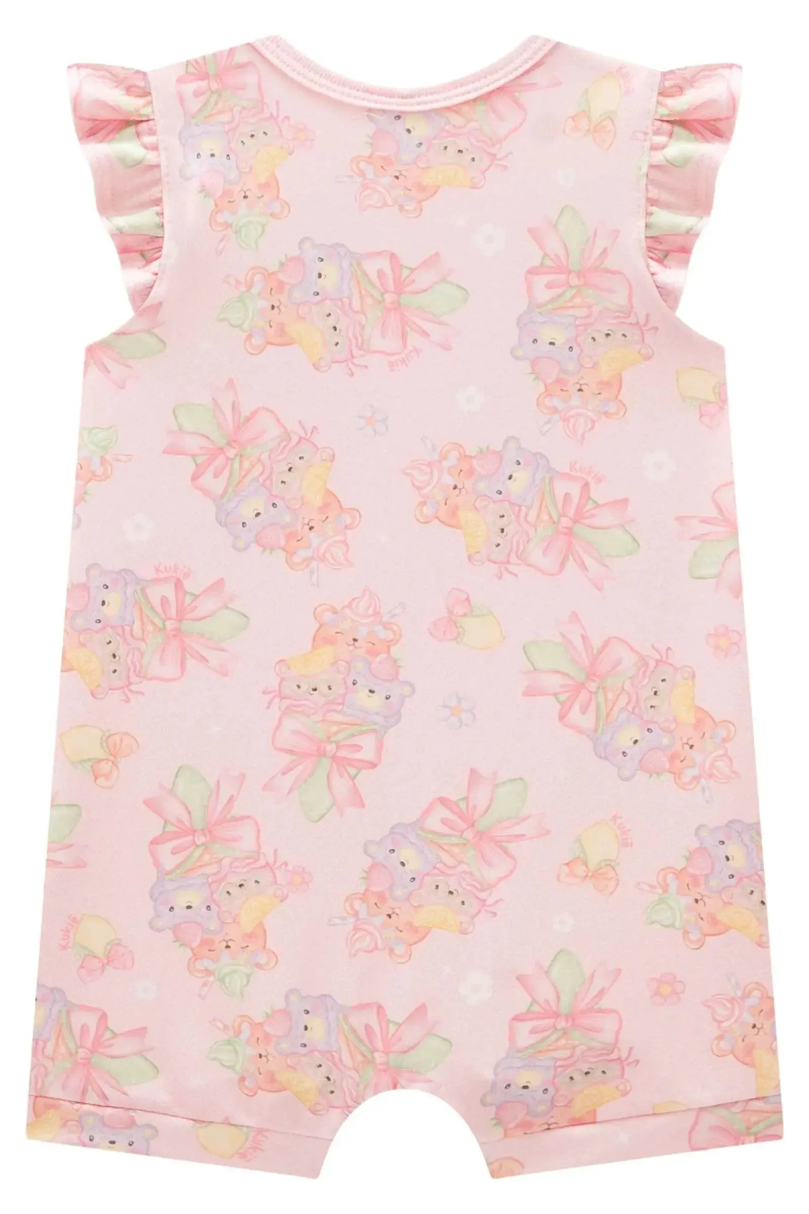 Macaquinho em Molecotton 98411 Kukiê Bebê Menina