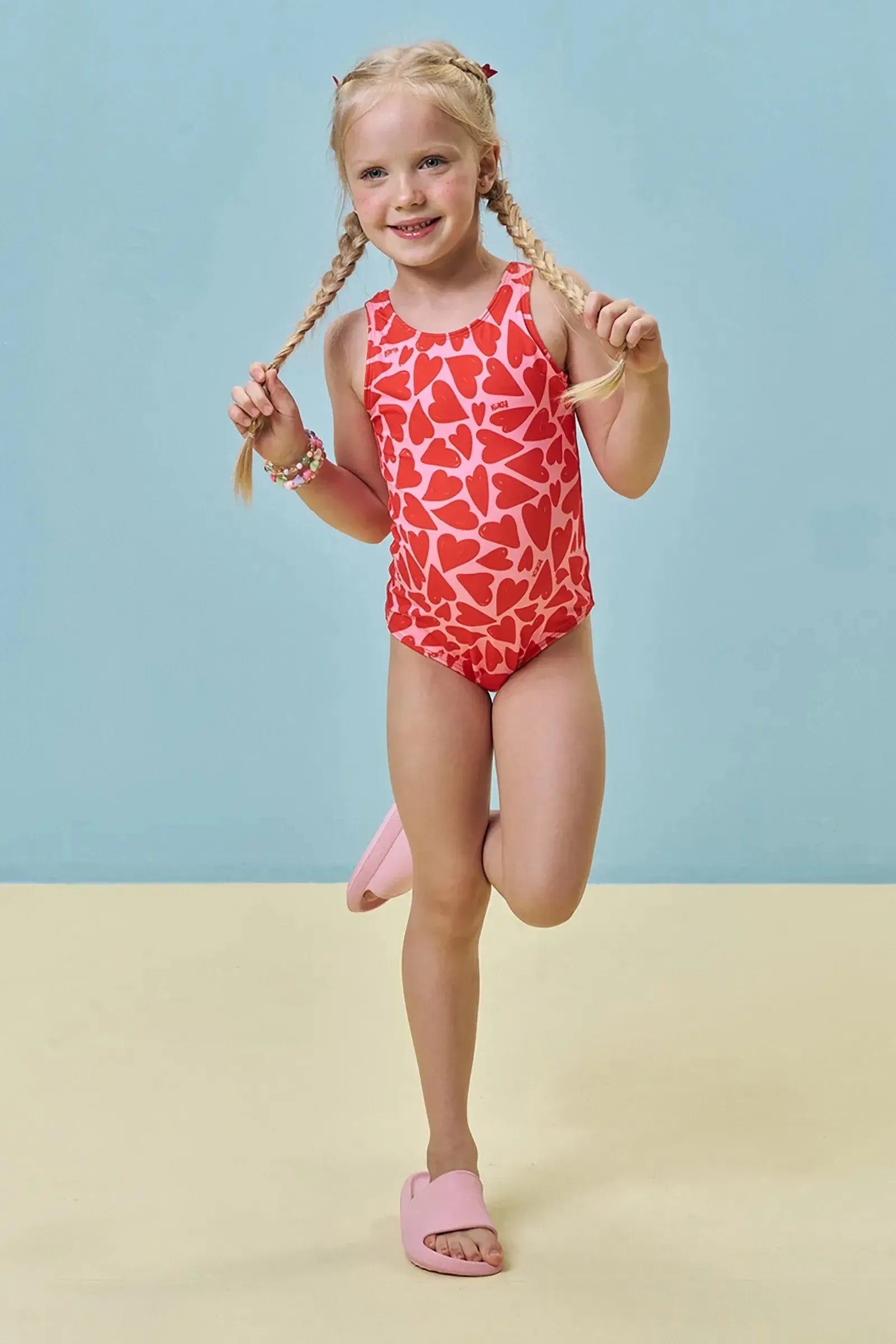 Maiô com Proteção UV50+ 95552 Kukiê Infantil Menina