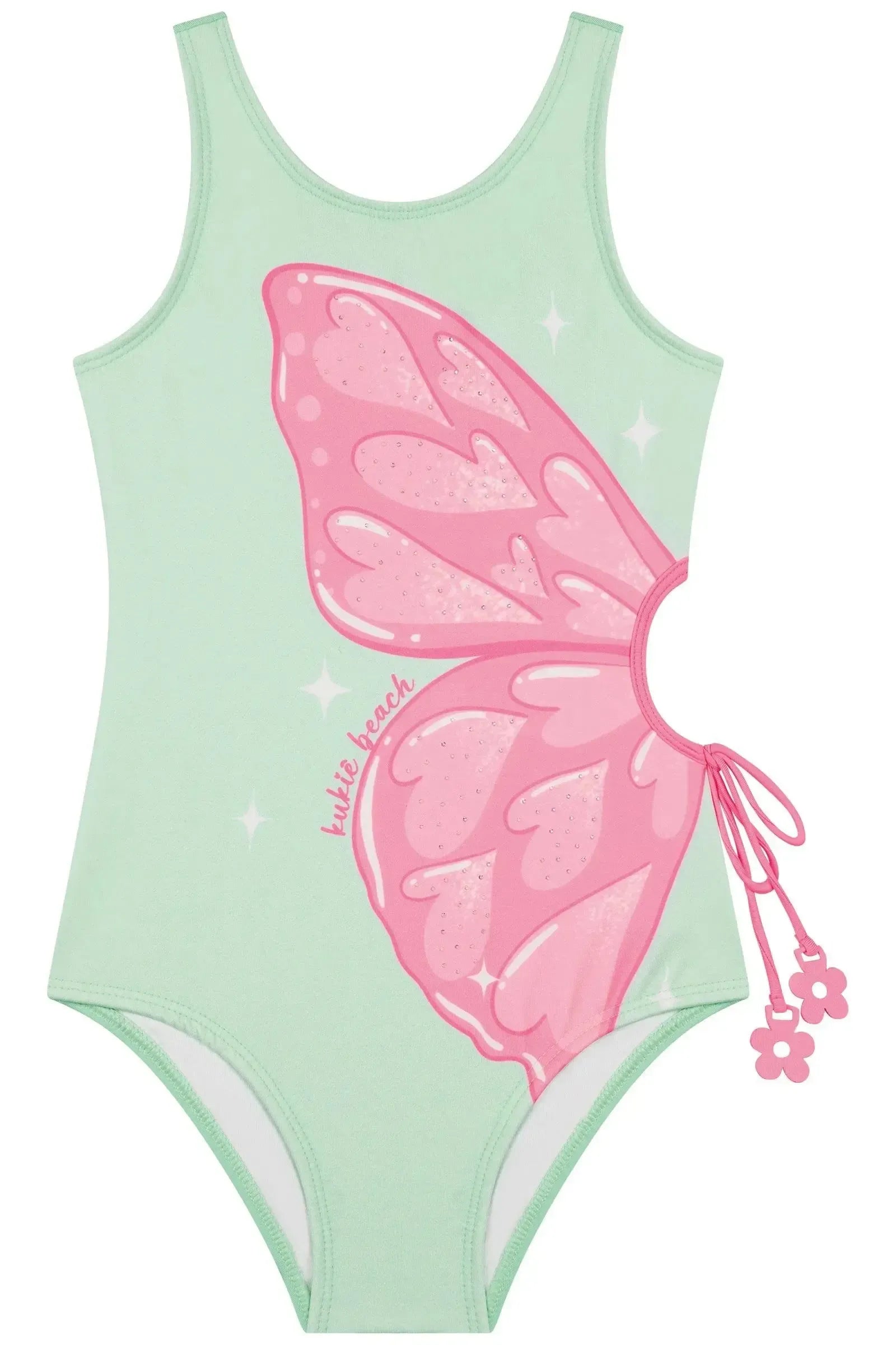 Maiô em Malha com Proteção UV50+ 87446 Kukiê Infantil Menina