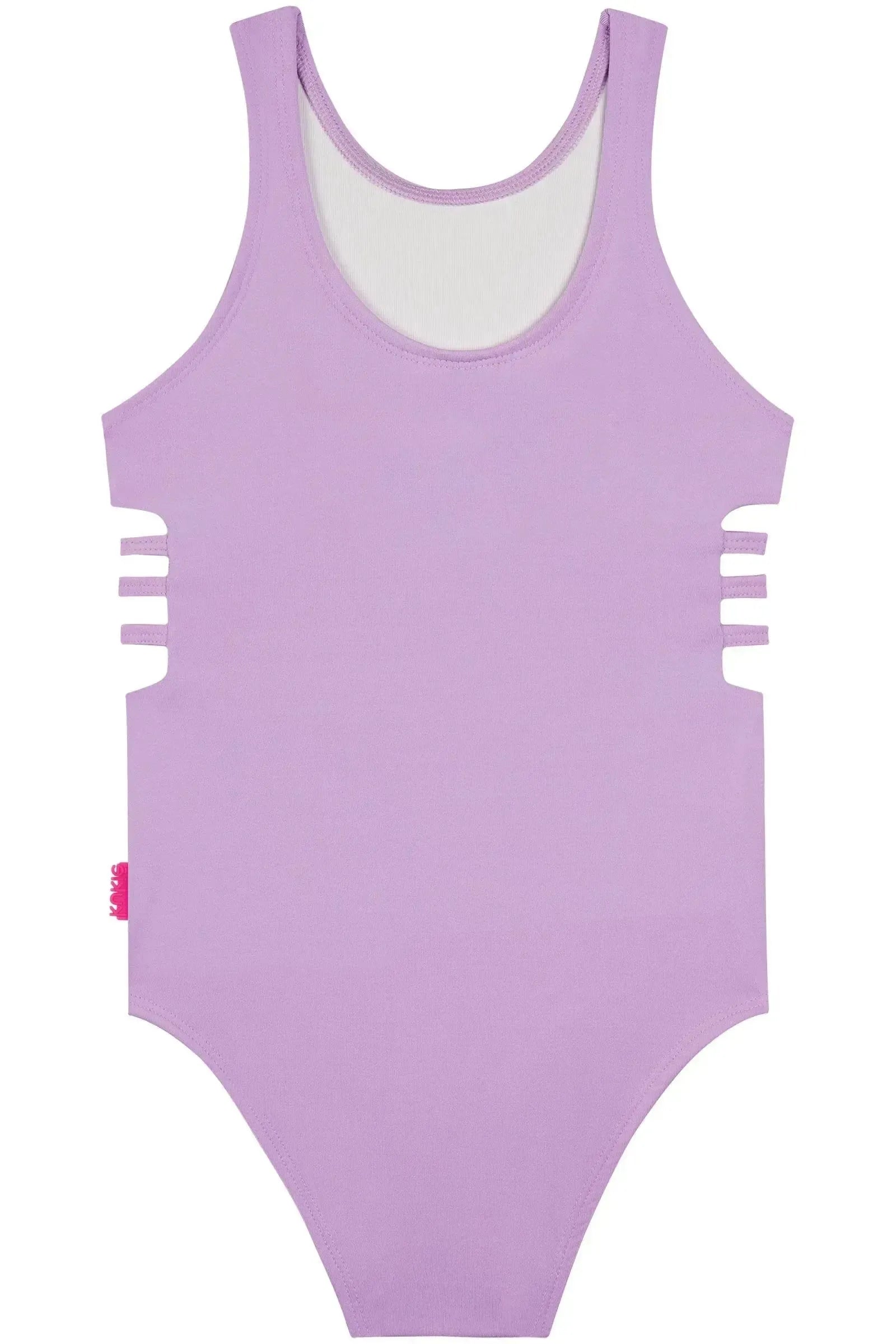 Maiô em Malha com Proteção UV50+ 87452 Kukiê Infantil Menina