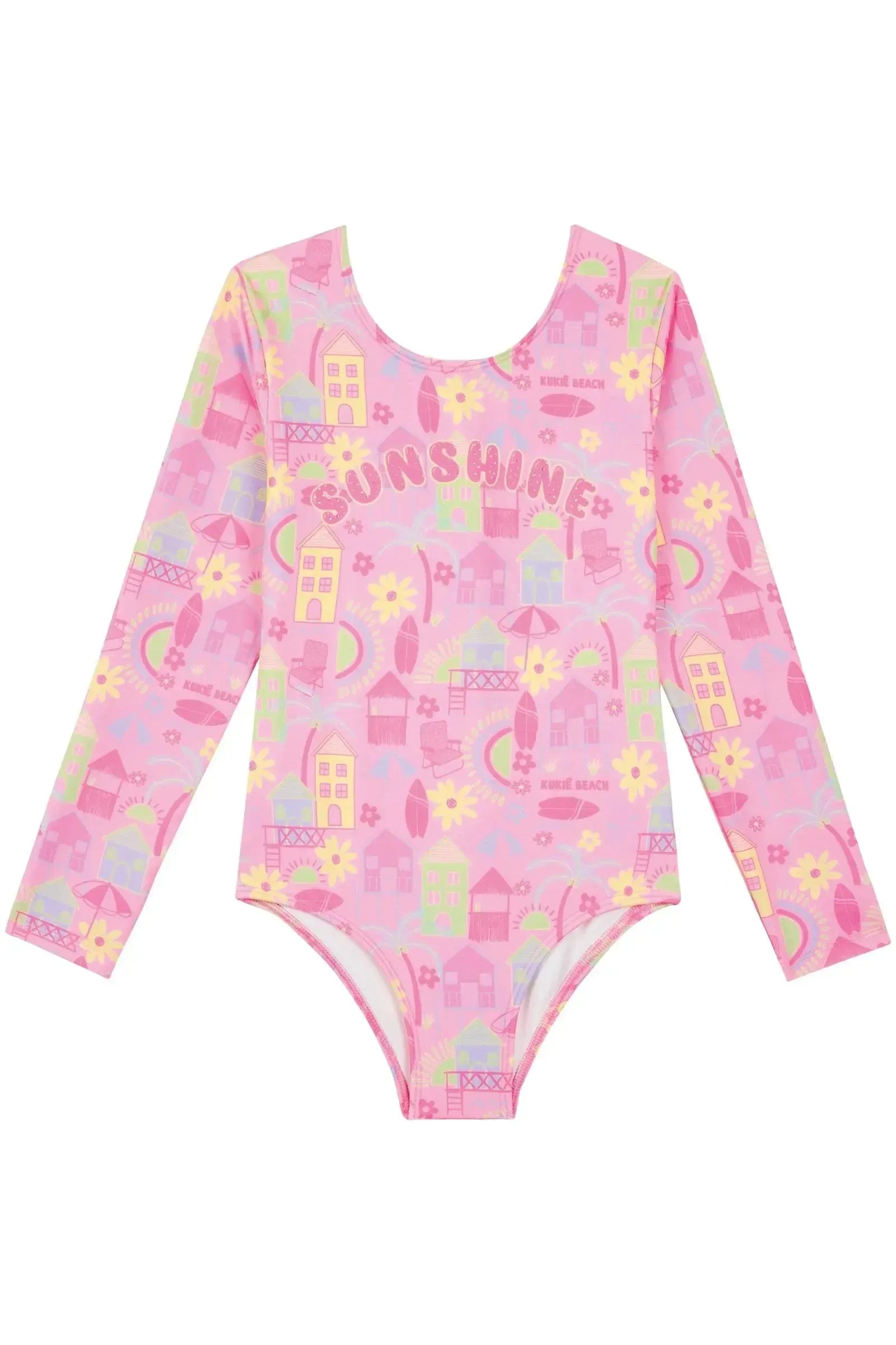 Maiô em Malha com Proteção UV50+ 88056 Kukiê Infantil Menina