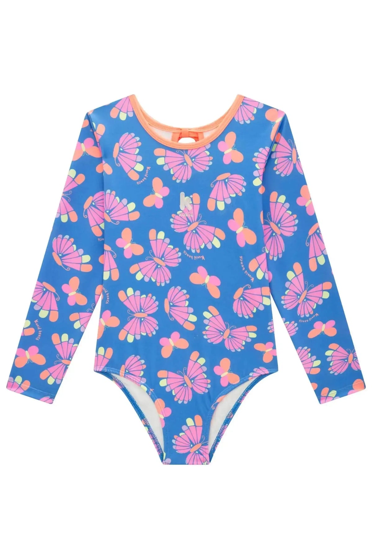 Maiô em Malha com Proteção UV50+ 99549 Kukiê Infantil Menina