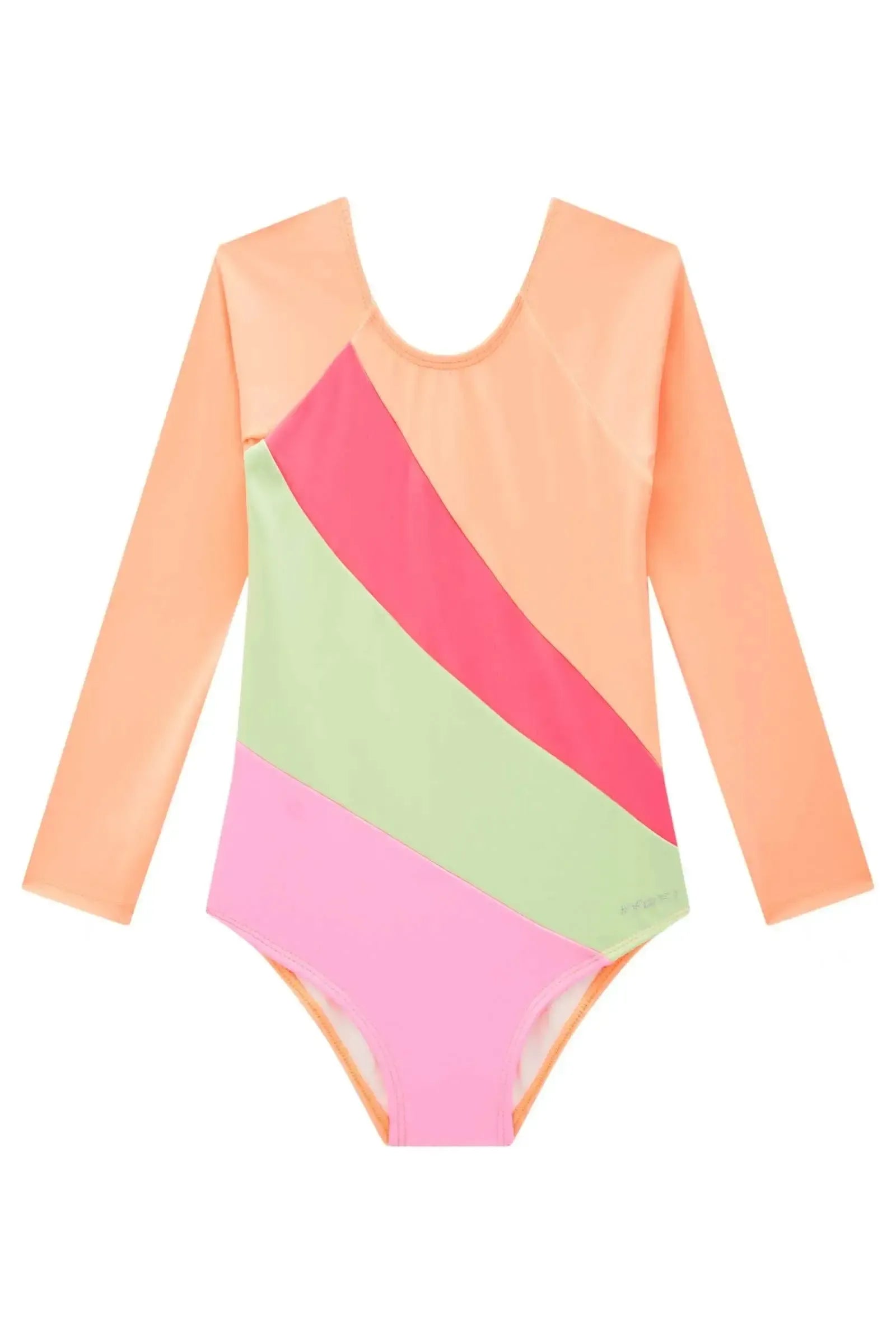 Maiô em Malha Poliamida com Proteção UV 50+ 87402 Infanti Infantil Menina