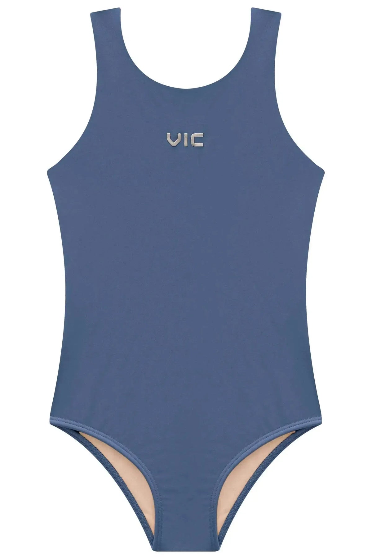 Maiô em Malha Poliamida UV50 99221 Vic Teen Menina
