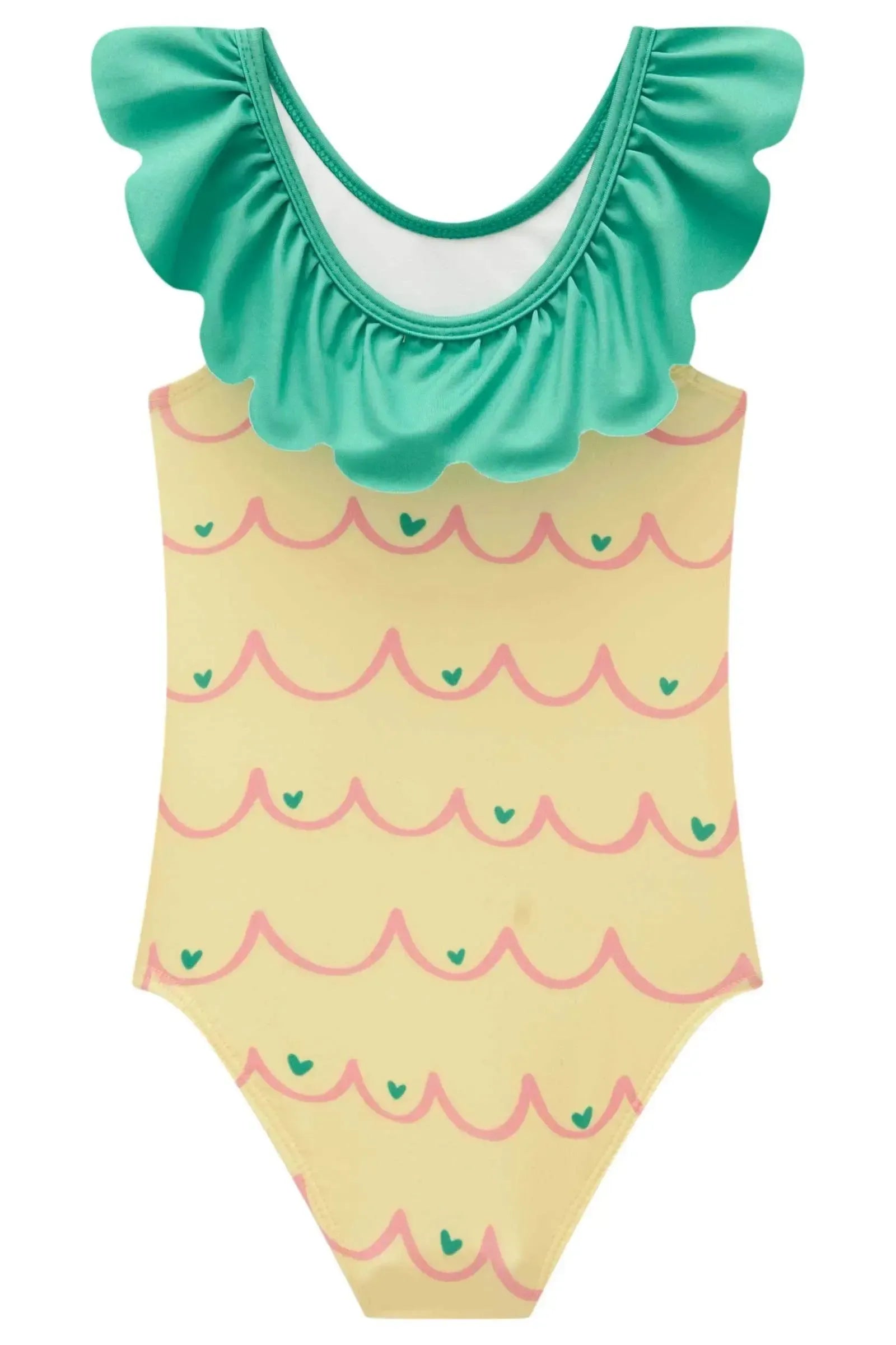 Maiô em Malha Uv Dry com Proteção Uv 50+ 84810 Infanti Bebê Menina