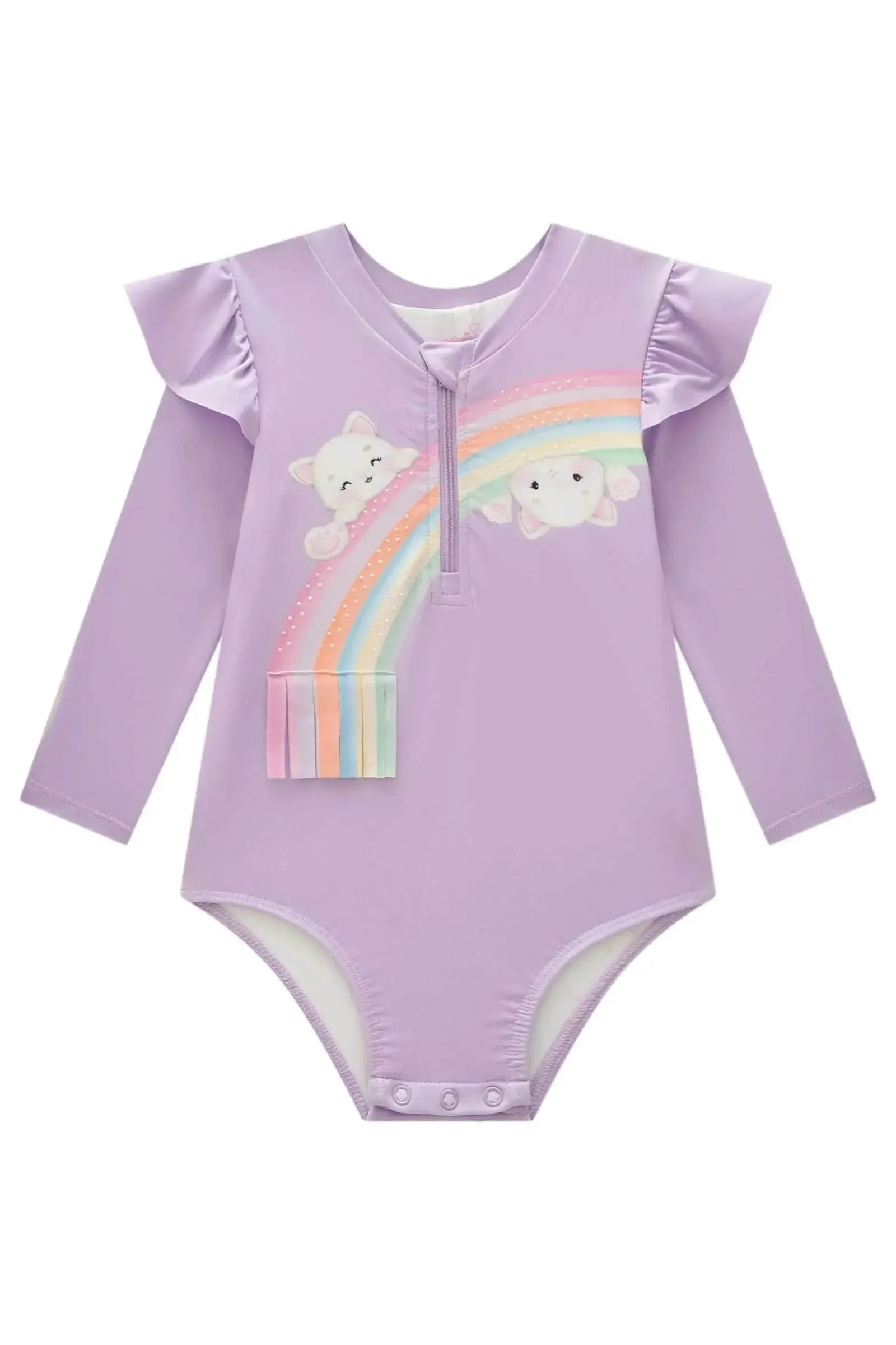 Maiô em Malha UV Dry com Proteção UV 50+ 84822 Infanti Bebê Menina