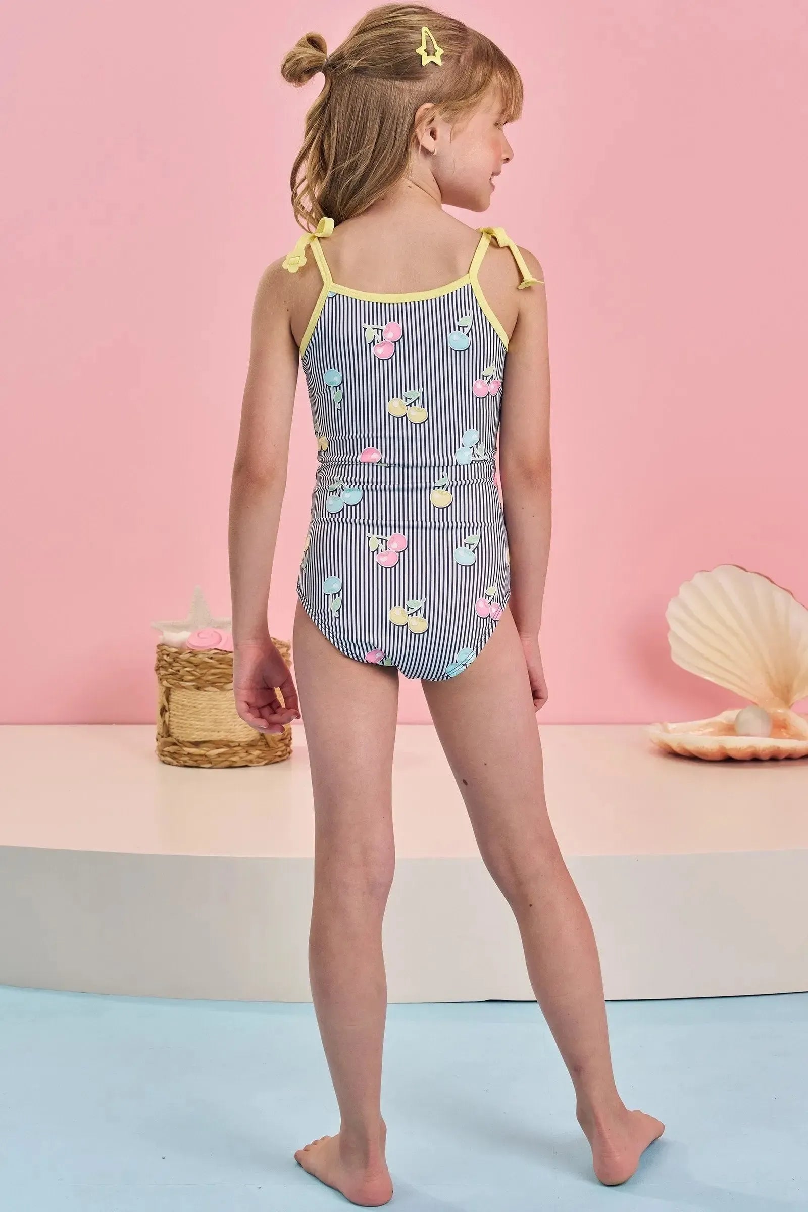 Maiô em Malha Uv Dry com Proteção Uv 50+ 84981 Infanti Infantil Menina