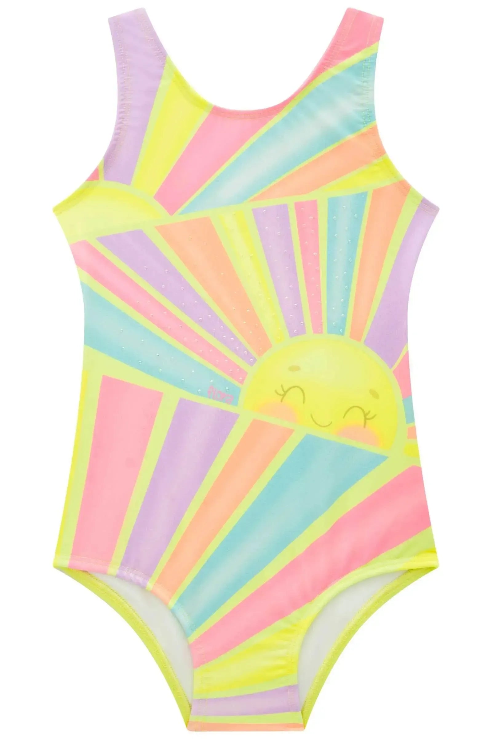 Maiô em Malha UV Dry com Proteção UV 50+ 87458 Infanti Infantil Menina