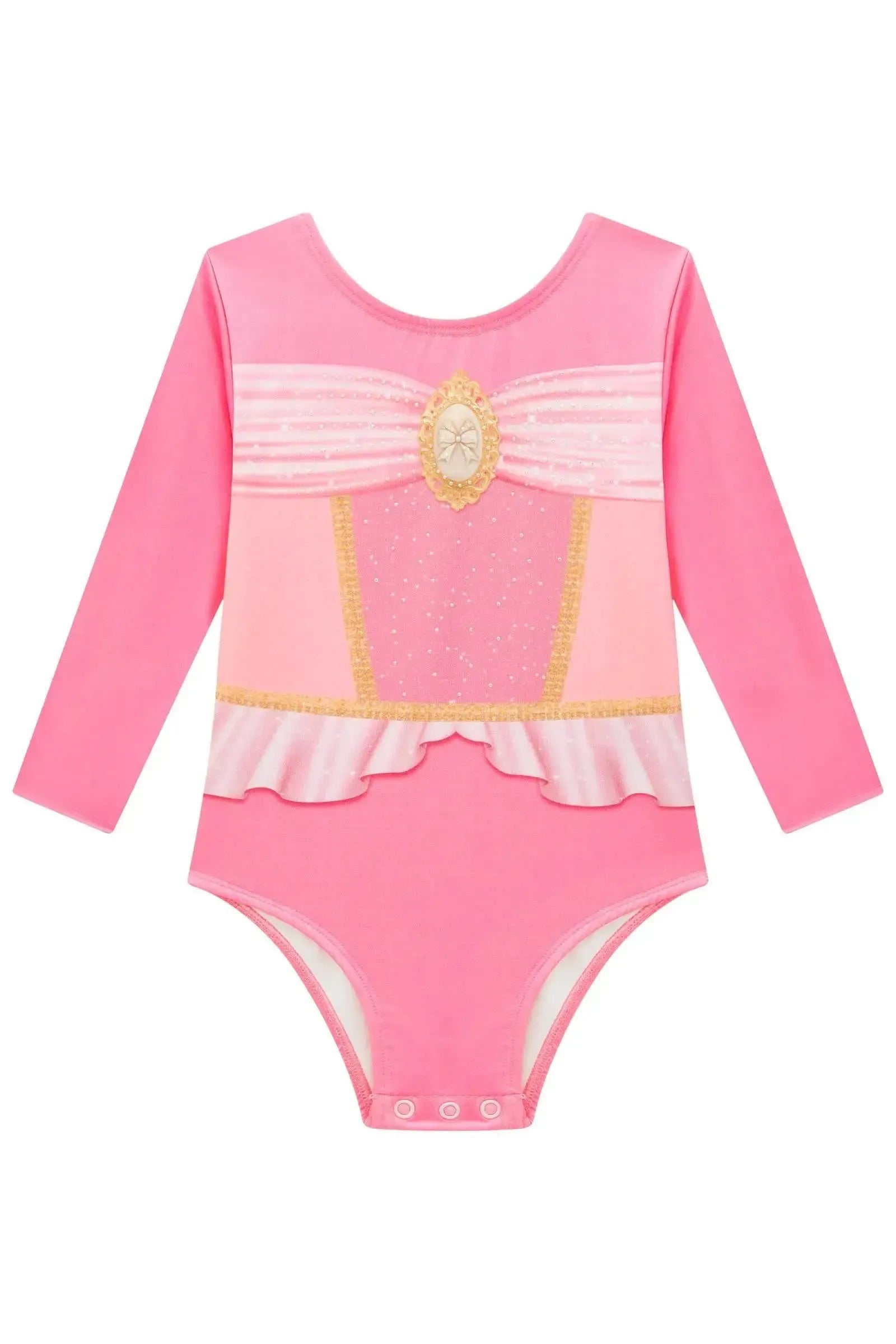 Maiô em Malha UV Dry com Proteção UV 50+ 87817 Infanti Bebê Menina