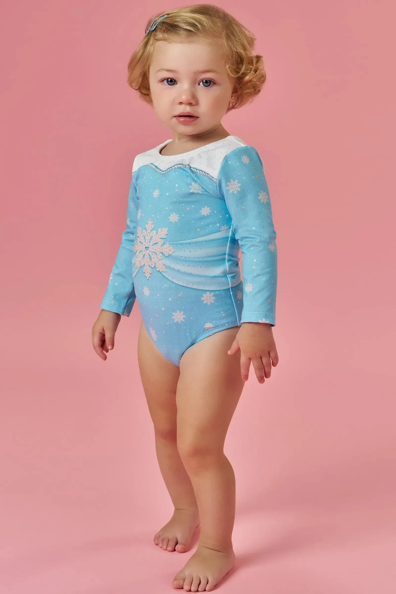 Maiô em Malha Uv Dry com Proteção UV 50+ 88608 Infanti Bebê Menina